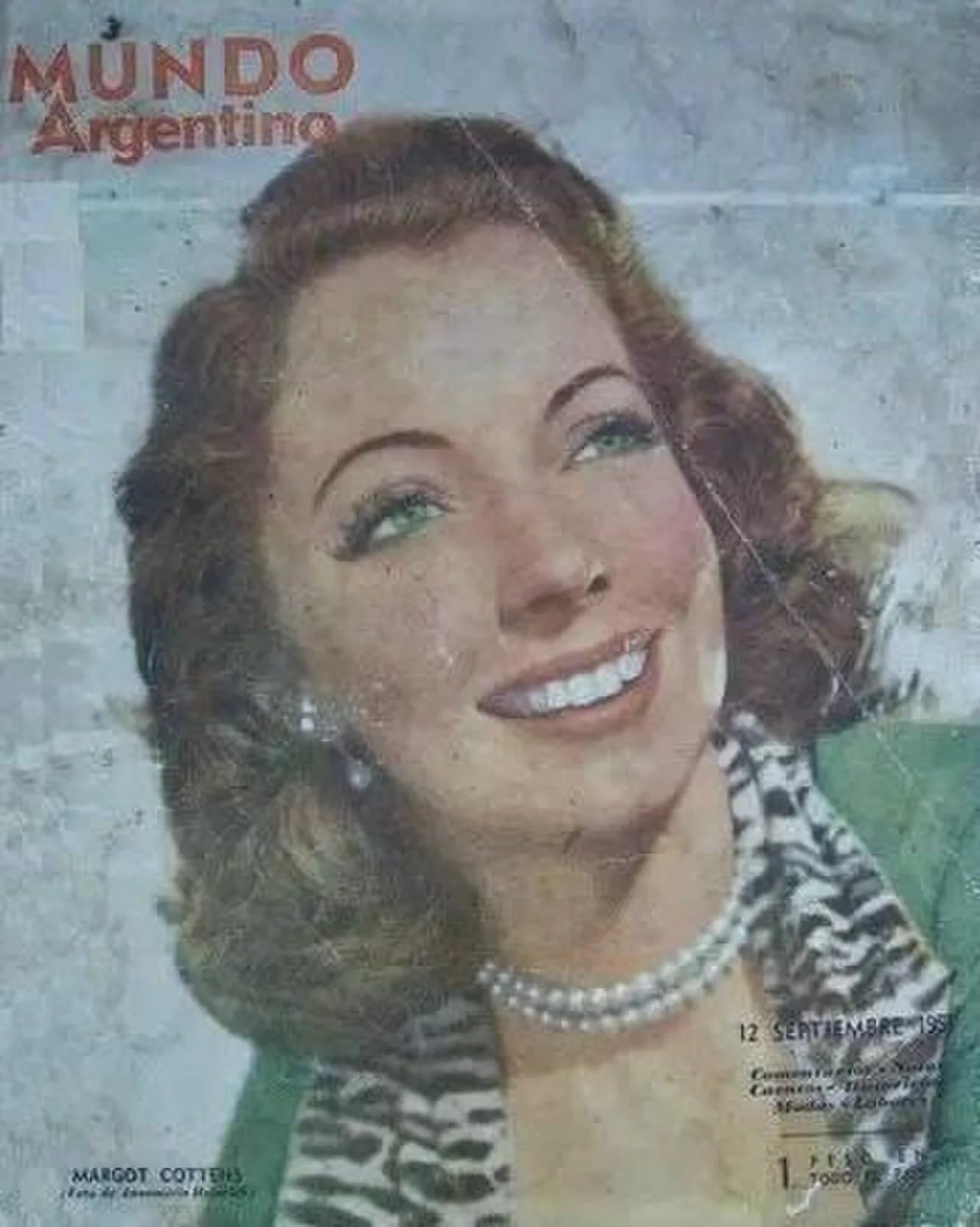 Portrait of Margot Cottens (1922–1999) – memorial page