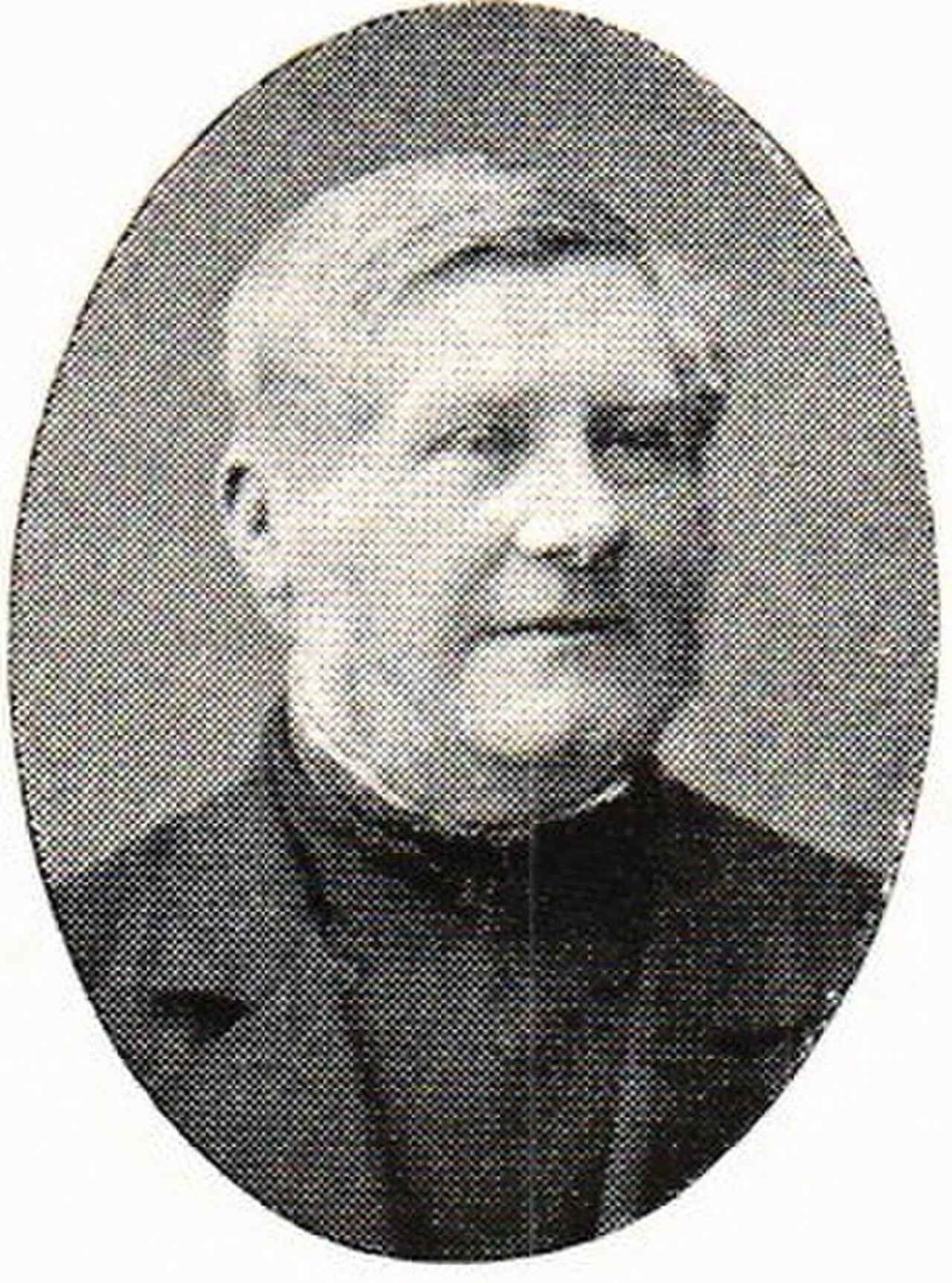 Porträt von Johan Pettersson i Alvesta (1819–1887) – Gedenkseite