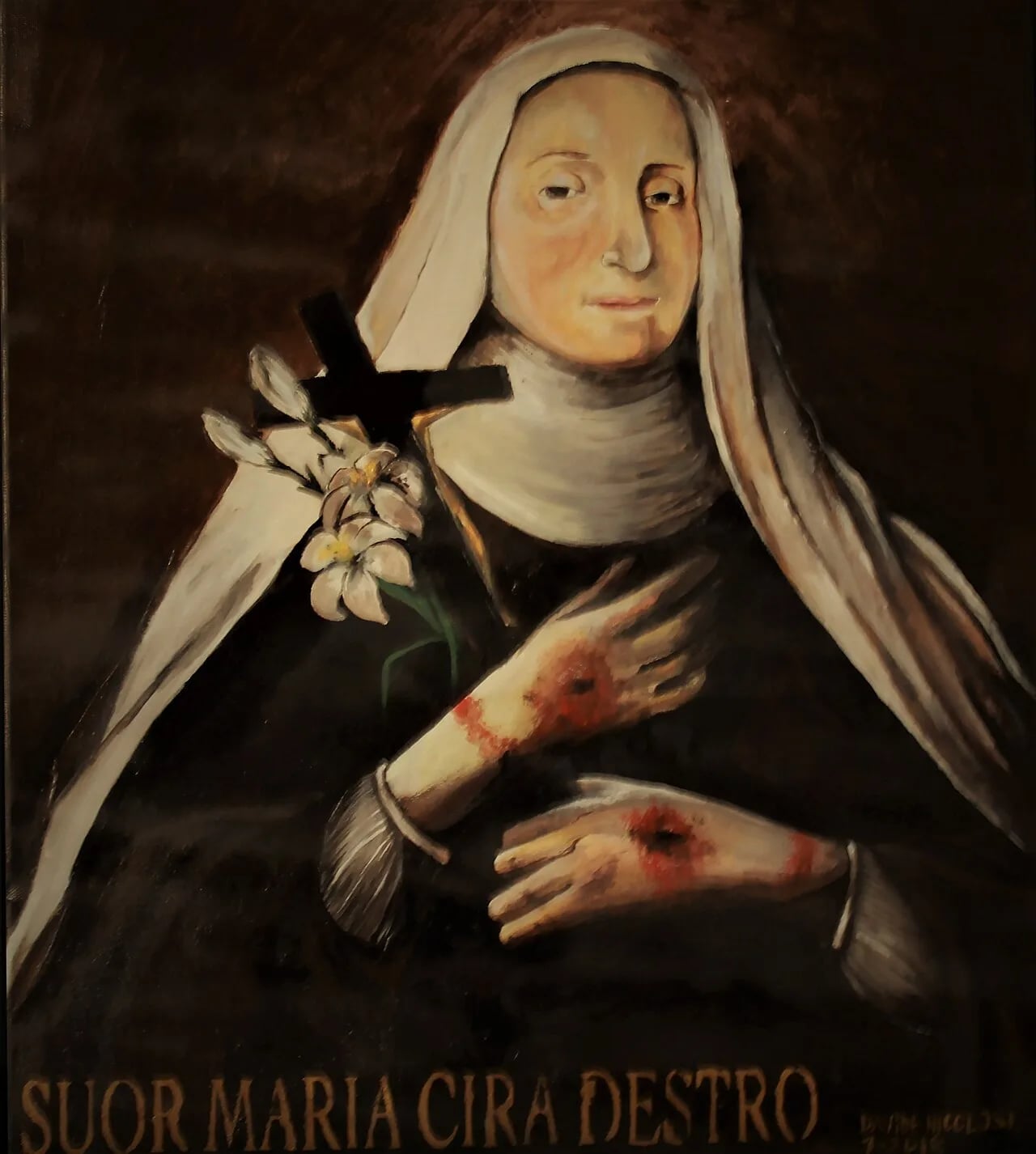 Portrait of Maria Cira Destro (1782–1818) – memorial page