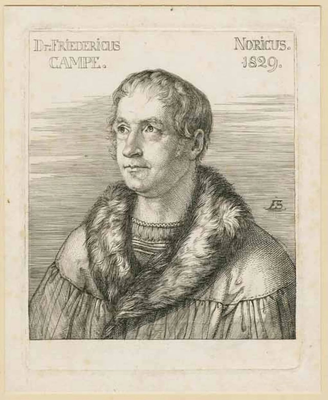 Portrait of Friedrich Campe (1777–1846) – memorial page