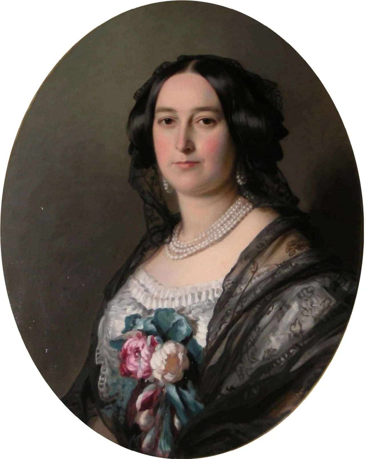 Portrait of Feodora zu Leiningen (1807–1872) – memorial page