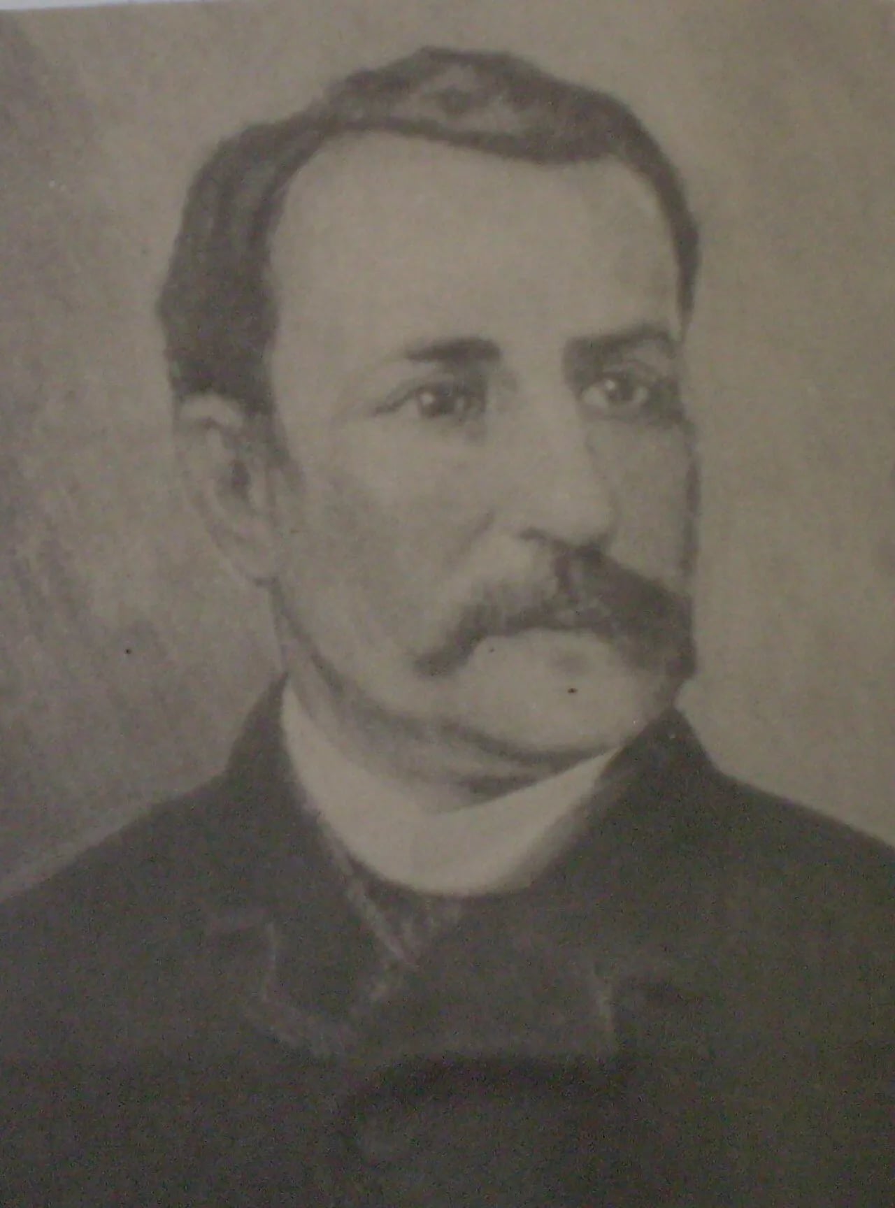 Porträt von Onésimo Leguizamón (1839–1886) – Gedenkseite