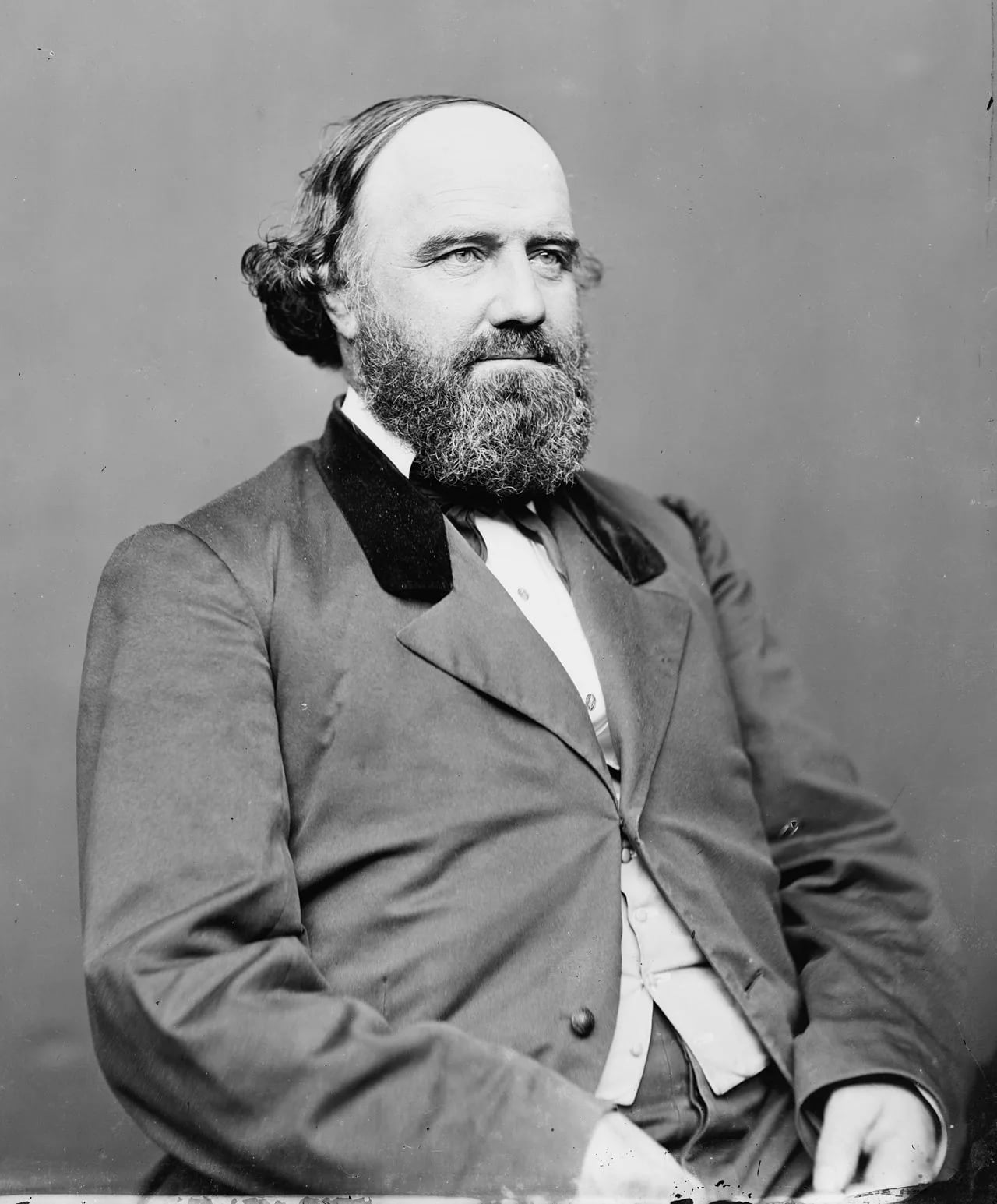 Porträt von Samuel C. Pomeroy (1816–1891) – Gedenkseite