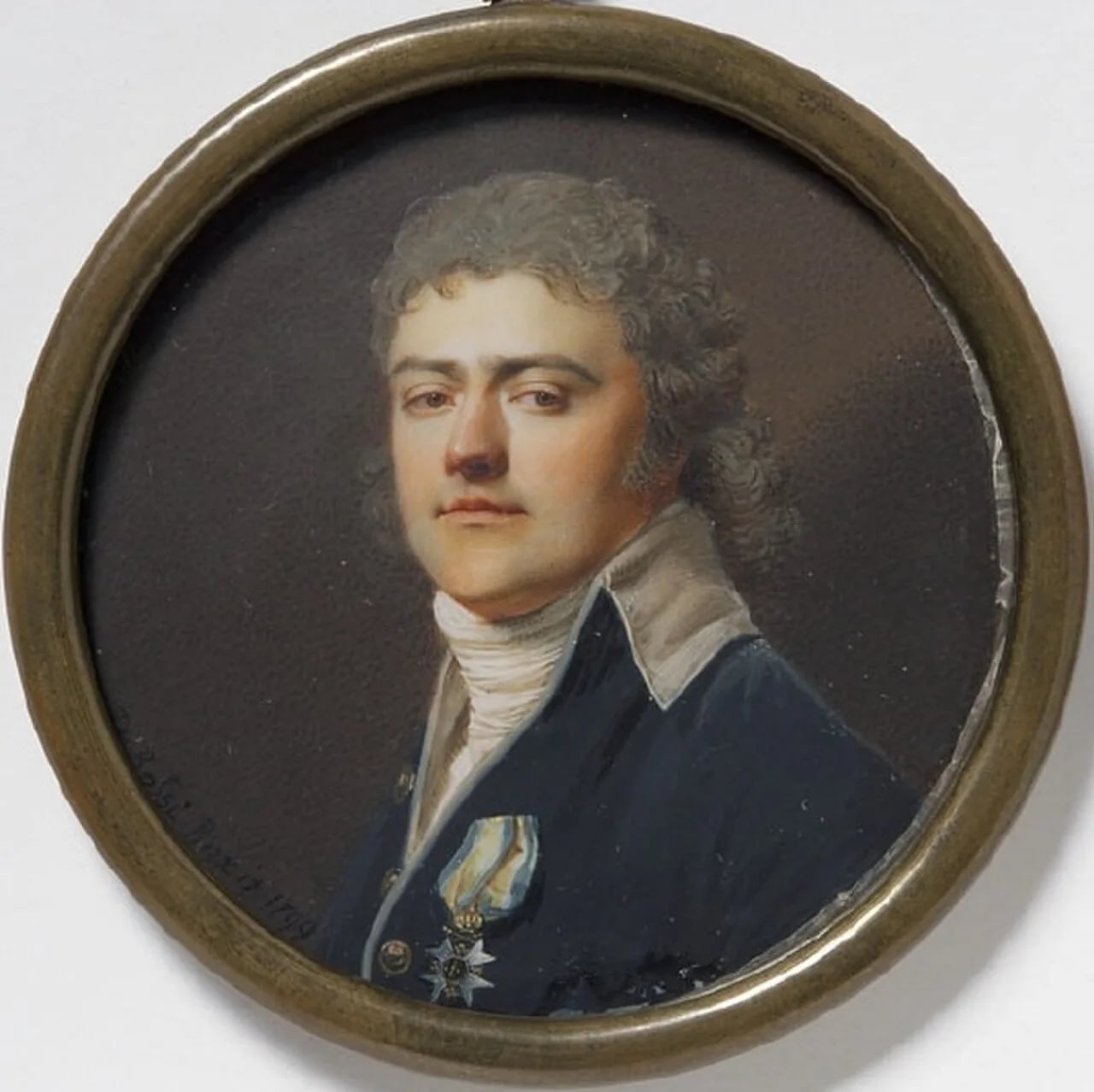 Porträt von Carl Henric Posse (1767–1843) – Gedenkseite