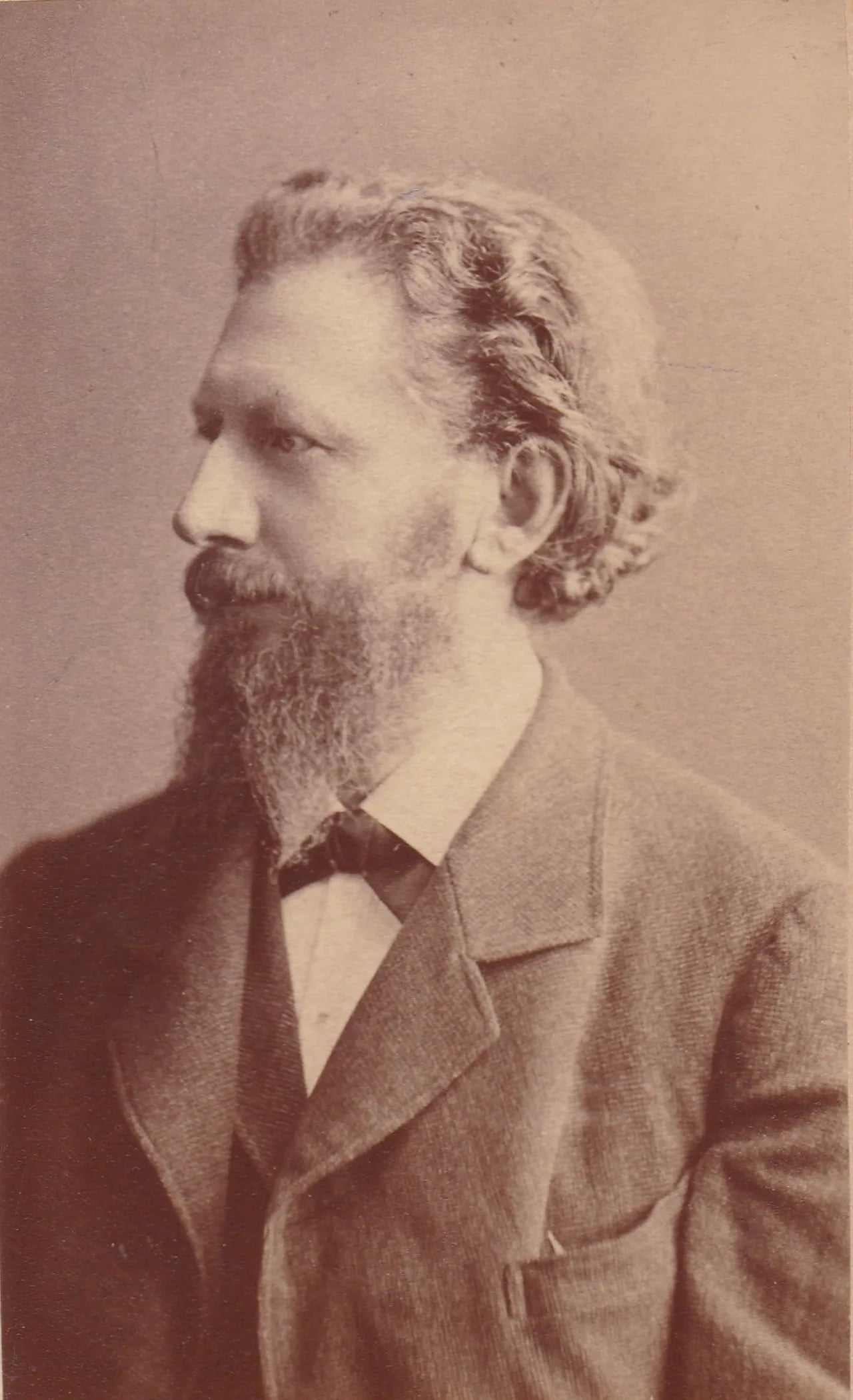 Porträt von August Kundt (1839–1894) – Gedenkseite