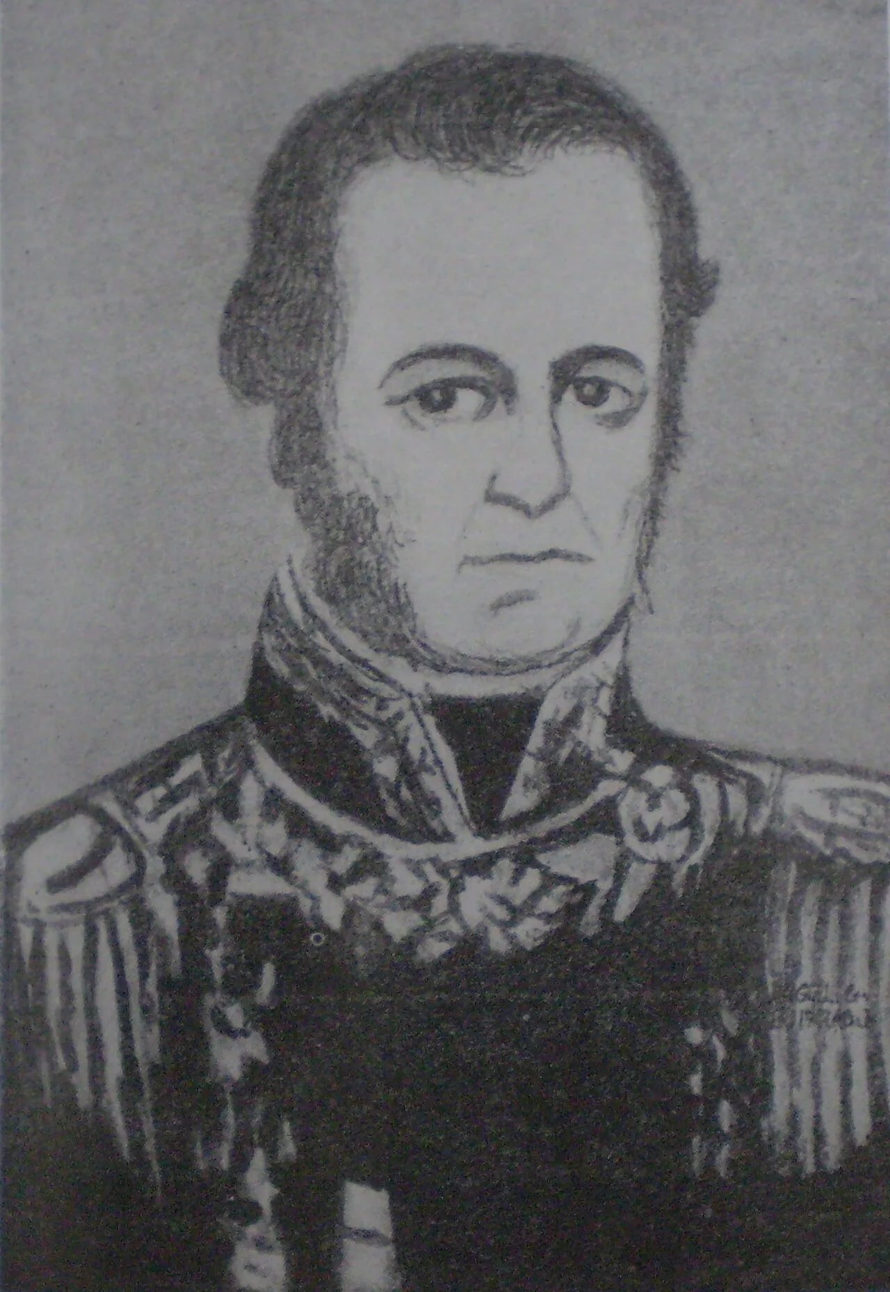 Portrait of Pablo Alemán (1791–1845) – memorial page
