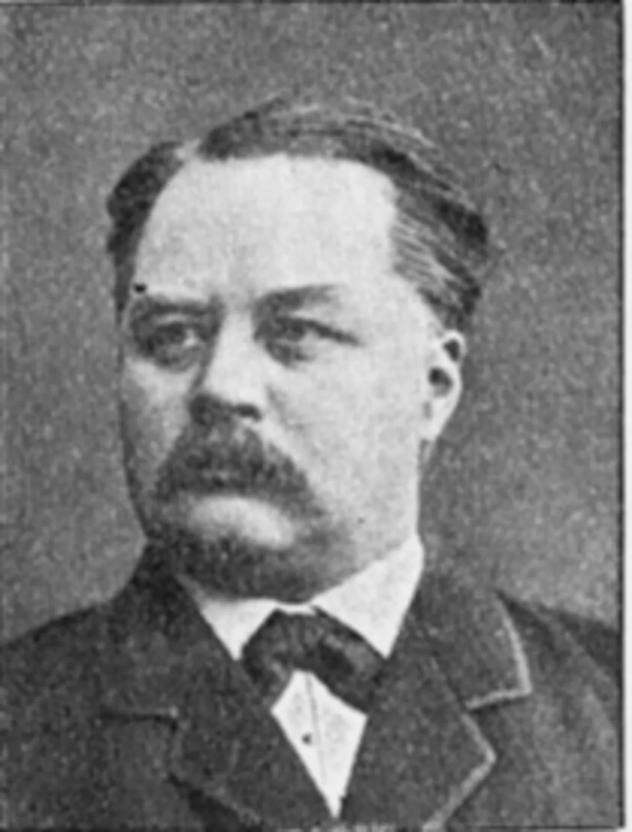 Porträt von Nils Edvard Raab (1841–1901) – Gedenkseite