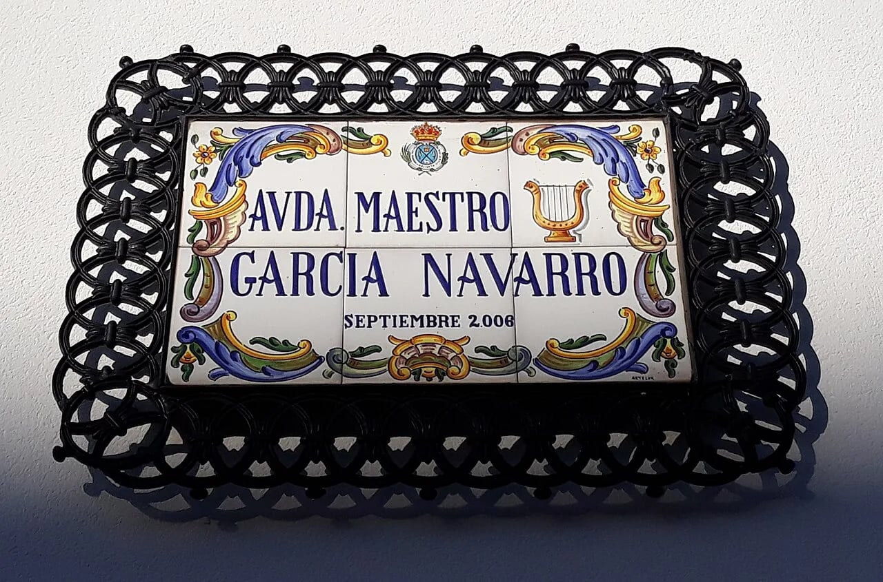 Portrait of Luis Antonio García Navarro (1941–2001) – memorial page
