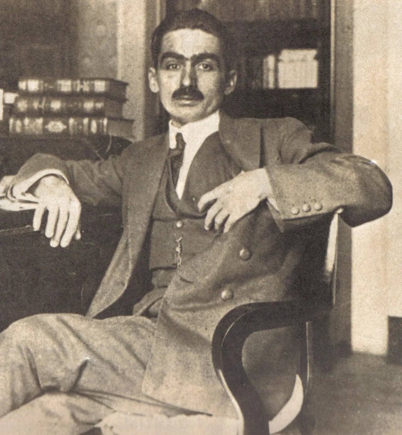 Porträt von Monteiro Lobato (1882–1948) – Gedenkseite