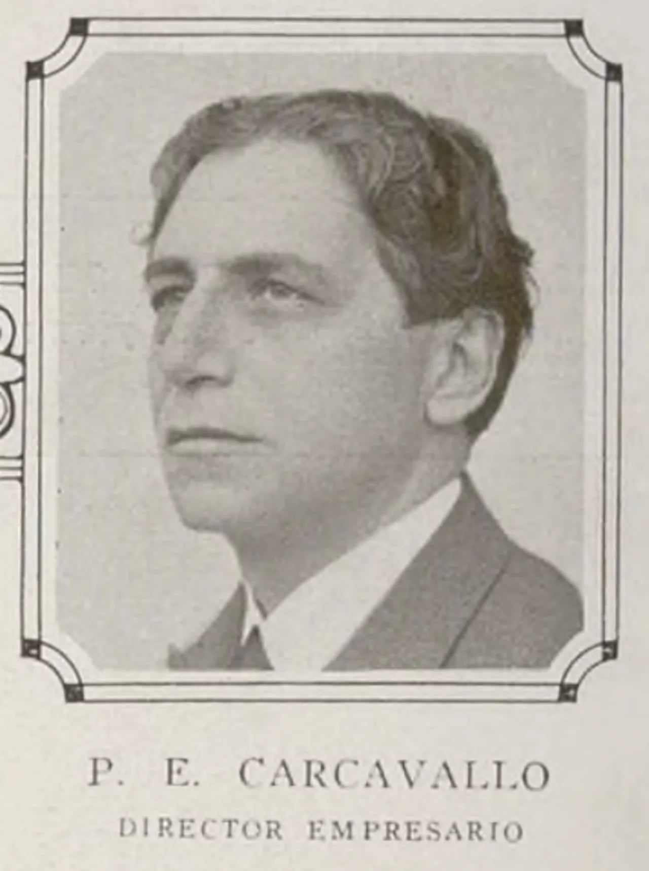 Portrait of Pascual Carcavallo (1880–1948) – memorial page