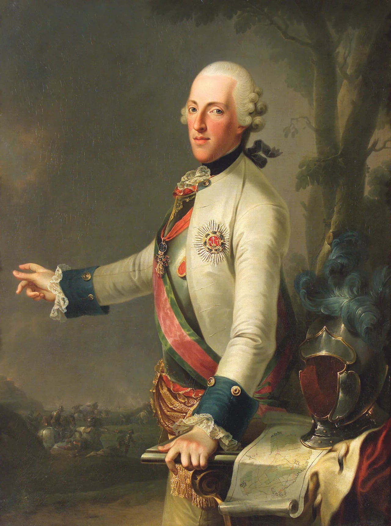 Porträt von Albert Kasimir von Sachsen-Teschen (1738–1822) – Gedenkseite