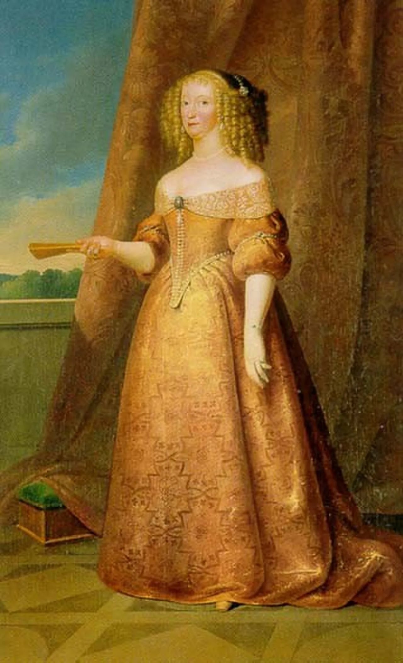 Portrait of Anna Katharina Dorothea von Salm-Kyrburg (1614–1655) – memorial page