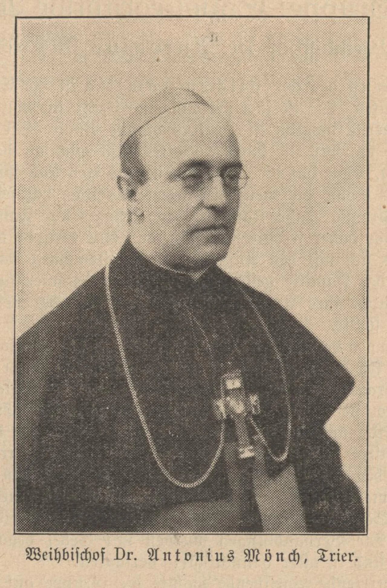 Portrait of Antonius Mönch (1870–1935) – memorial page