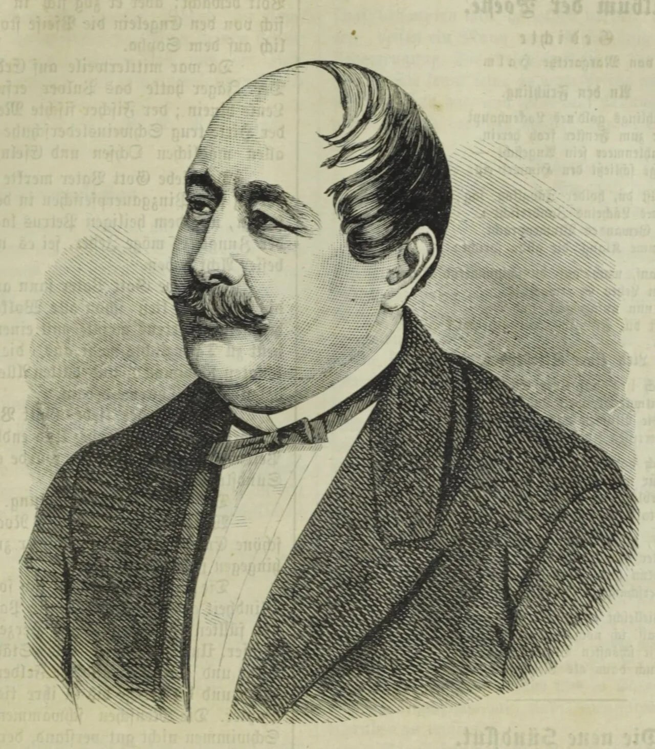 Portrait of Leopold Popper von Podhrágy (1821–1886) – memorial page