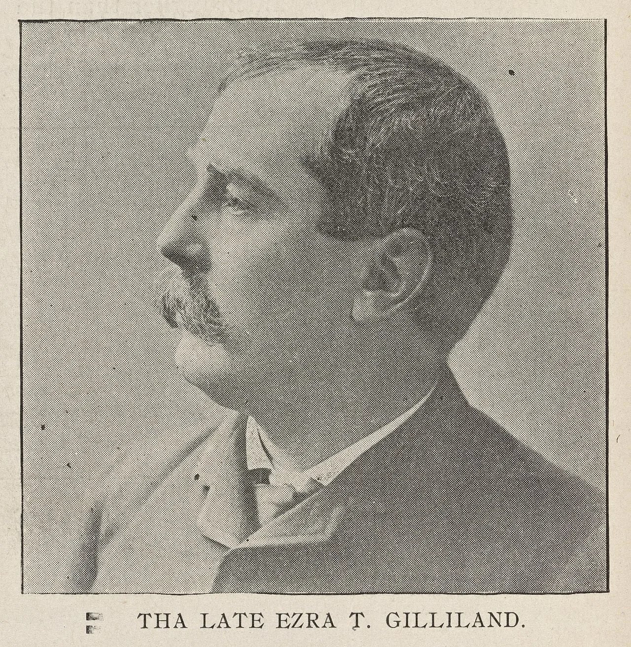 Porträt von Ezra Gilliland (1845–1903) – Gedenkseite
