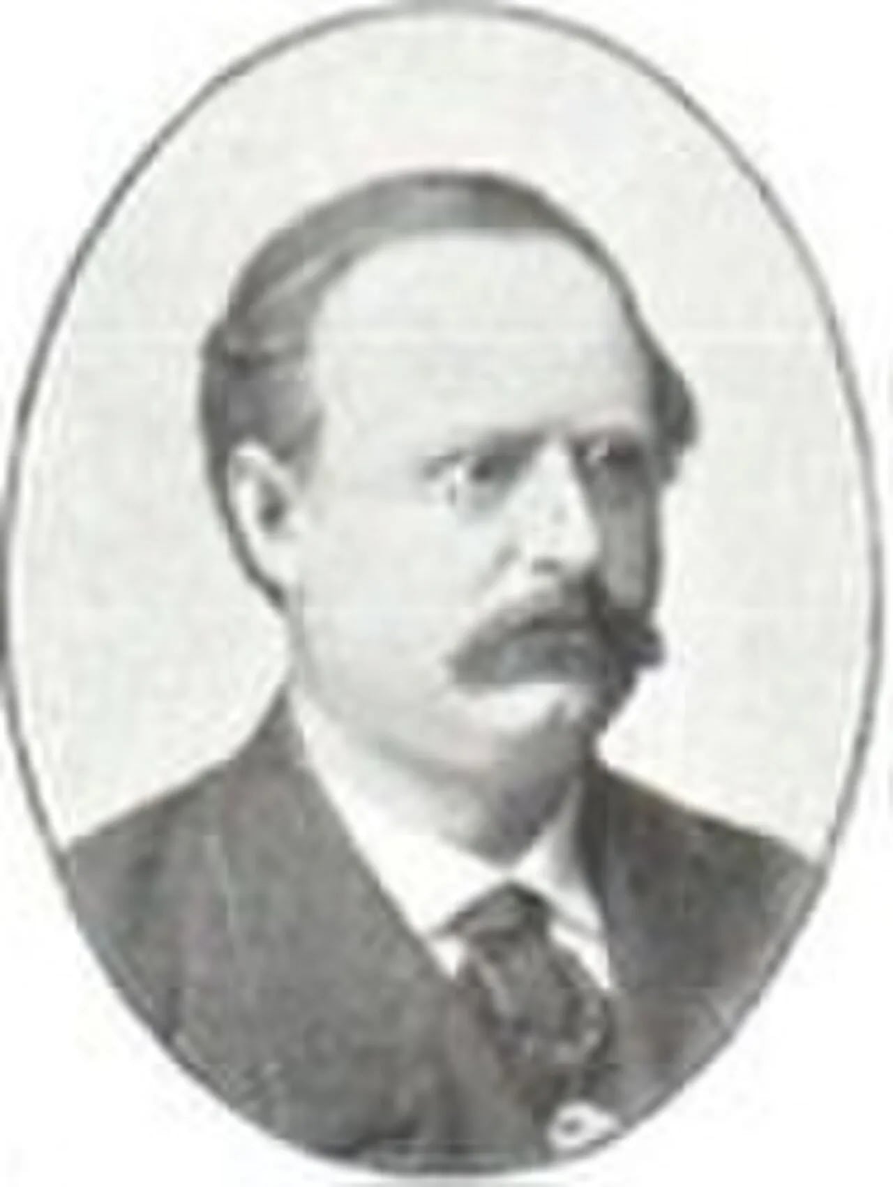 Porträt von Clas Wilhelm Rendahl (1848–1926) – Gedenkseite