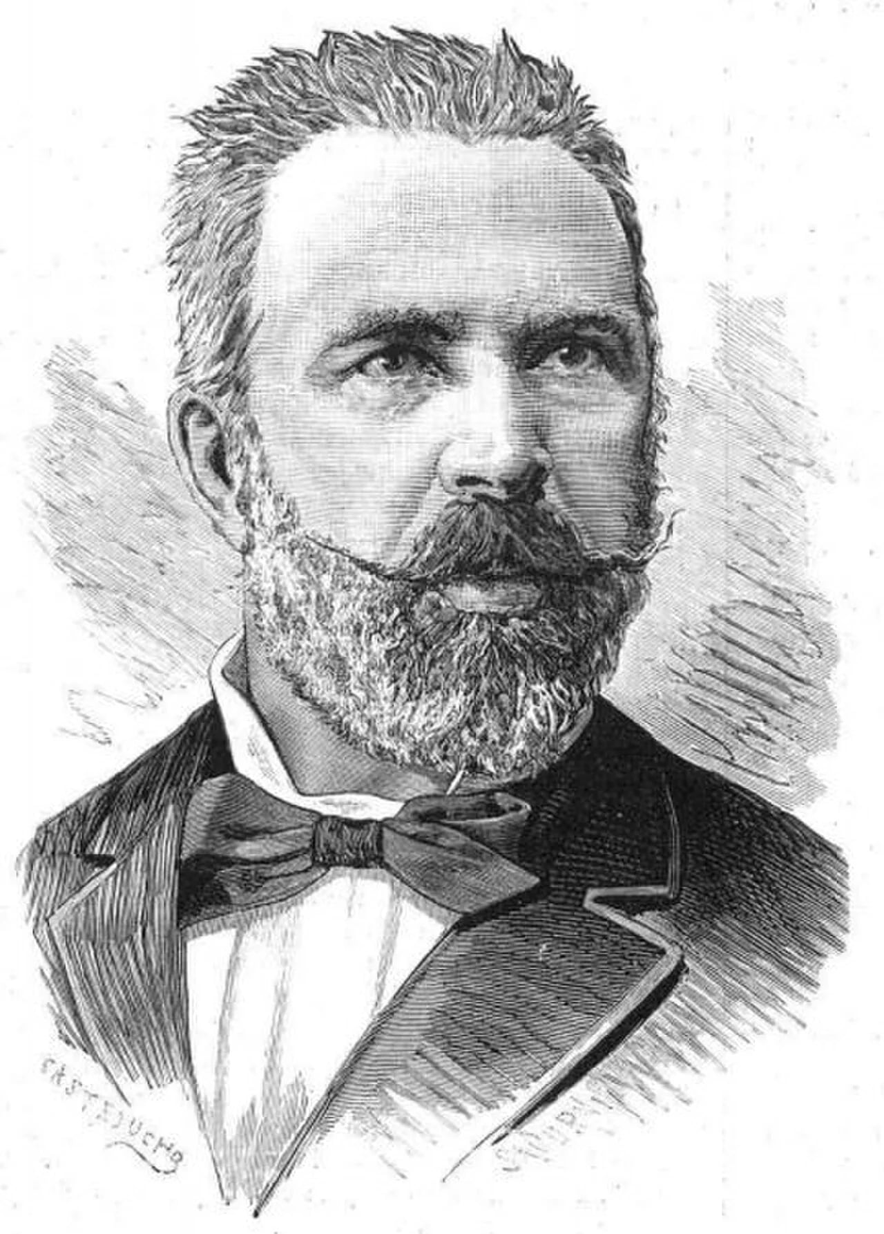 Porträt von Pere Bosch i Labrús (1826–1894) – Gedenkseite