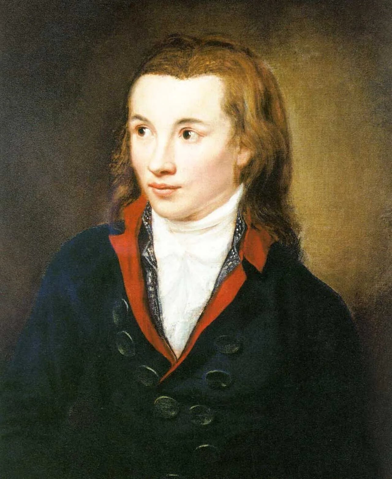 Porträt von Novalis (1772–1801) – Gedenkseite