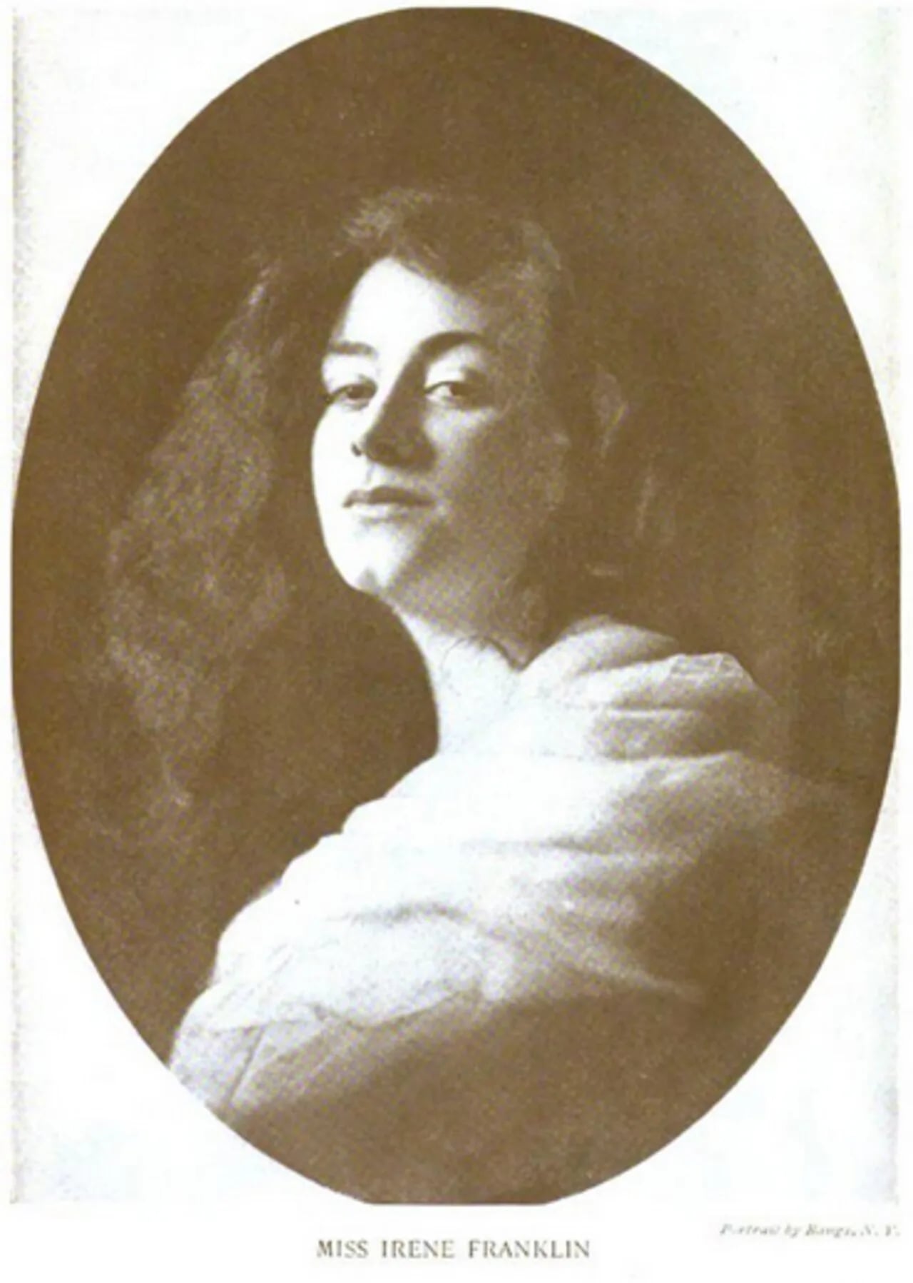 Porträt von Irene Franklin (1876–1941) – Gedenkseite