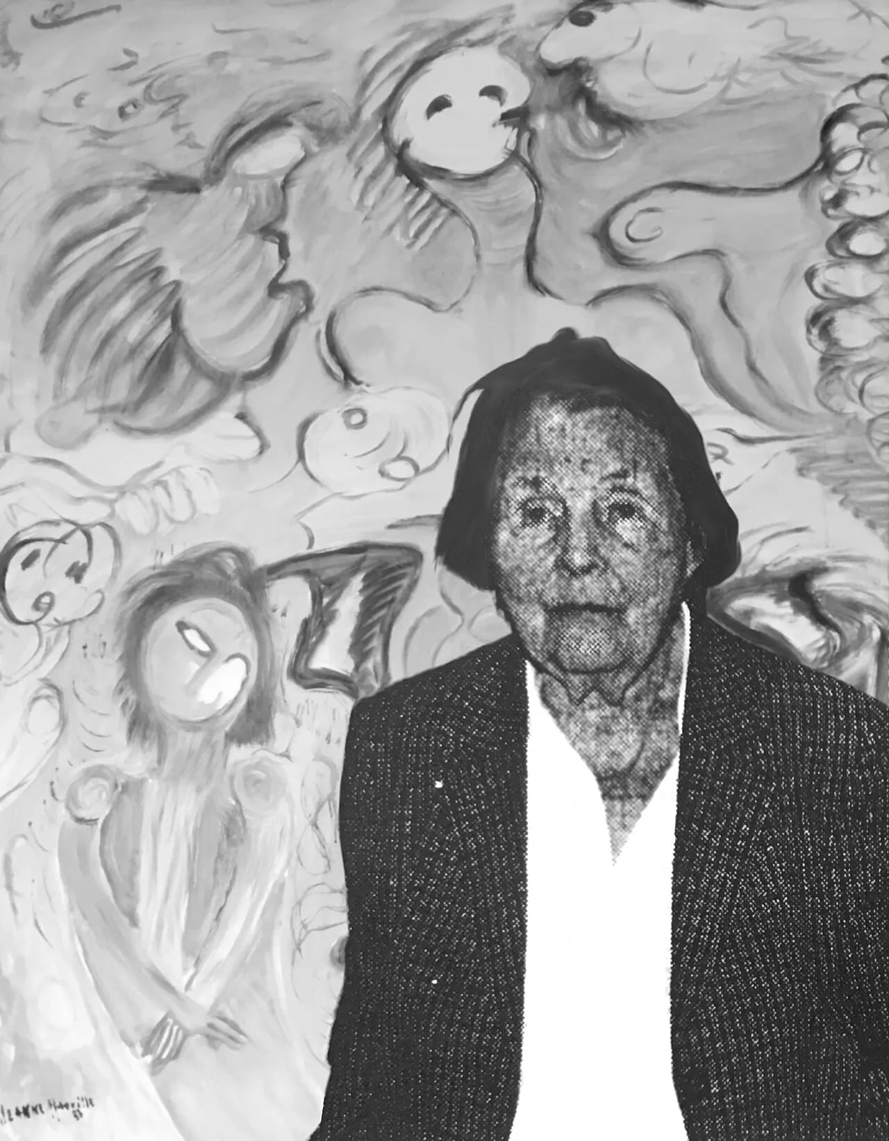 Portrait of Jeanne Hauville (1914–2010) – memorial page