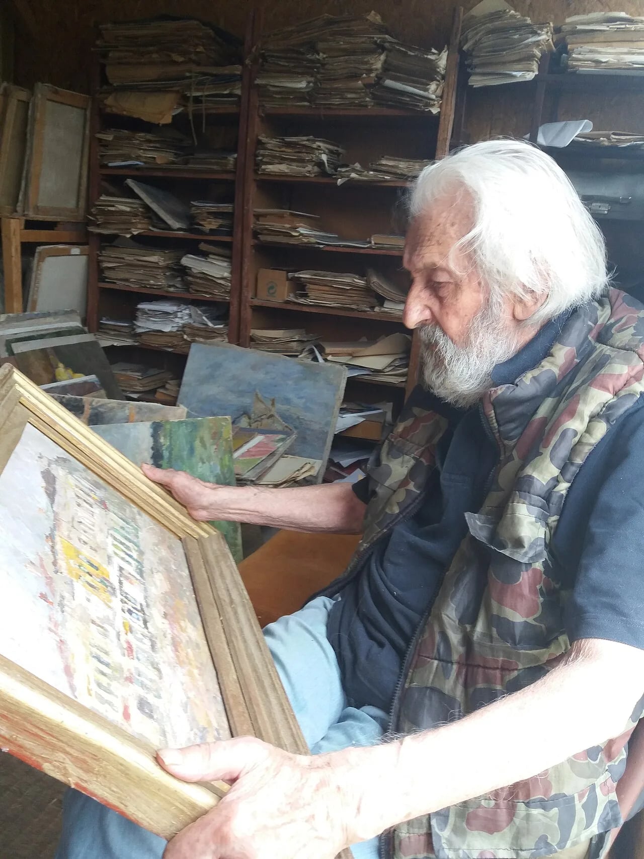 Portrait of Marin Petre Constantin (1925–2017) – memorial page