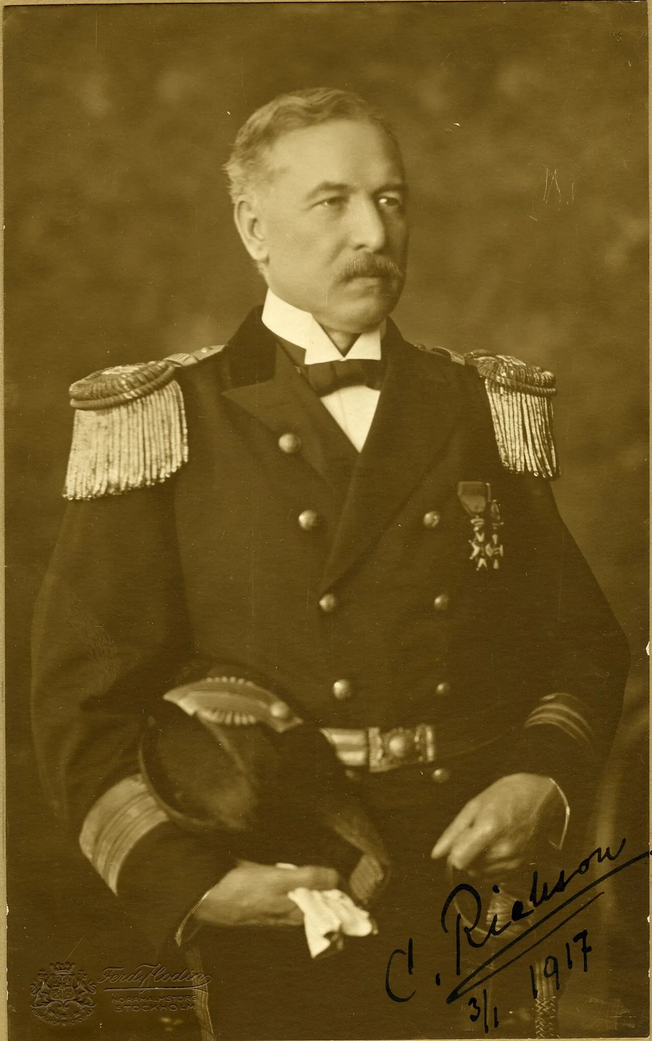 Portrait of Carl Richson (1857–1925) – memorial page