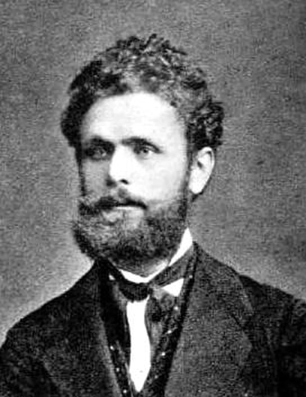 Porträt von Alojzij Gregorič (1843–1886) – Gedenkseite