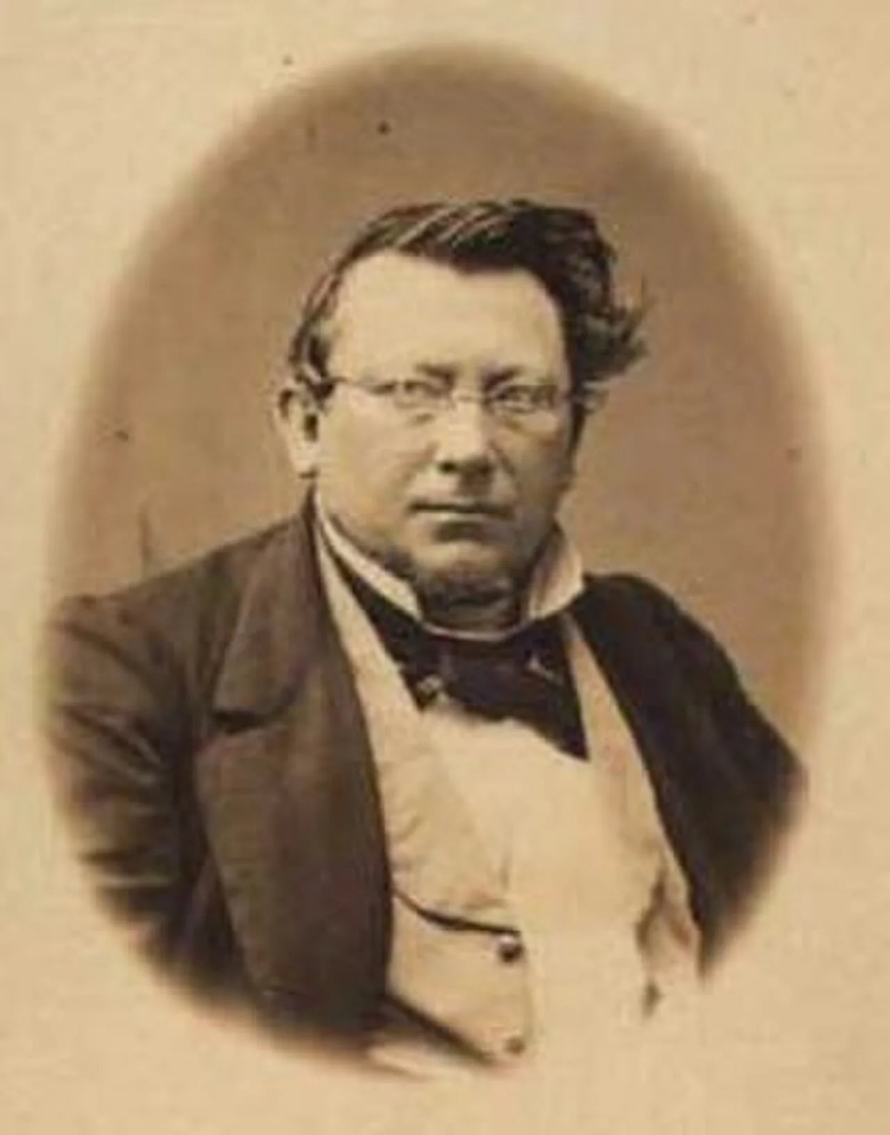 Portrait of C.V. Rimestad (1816–1879) – memorial page