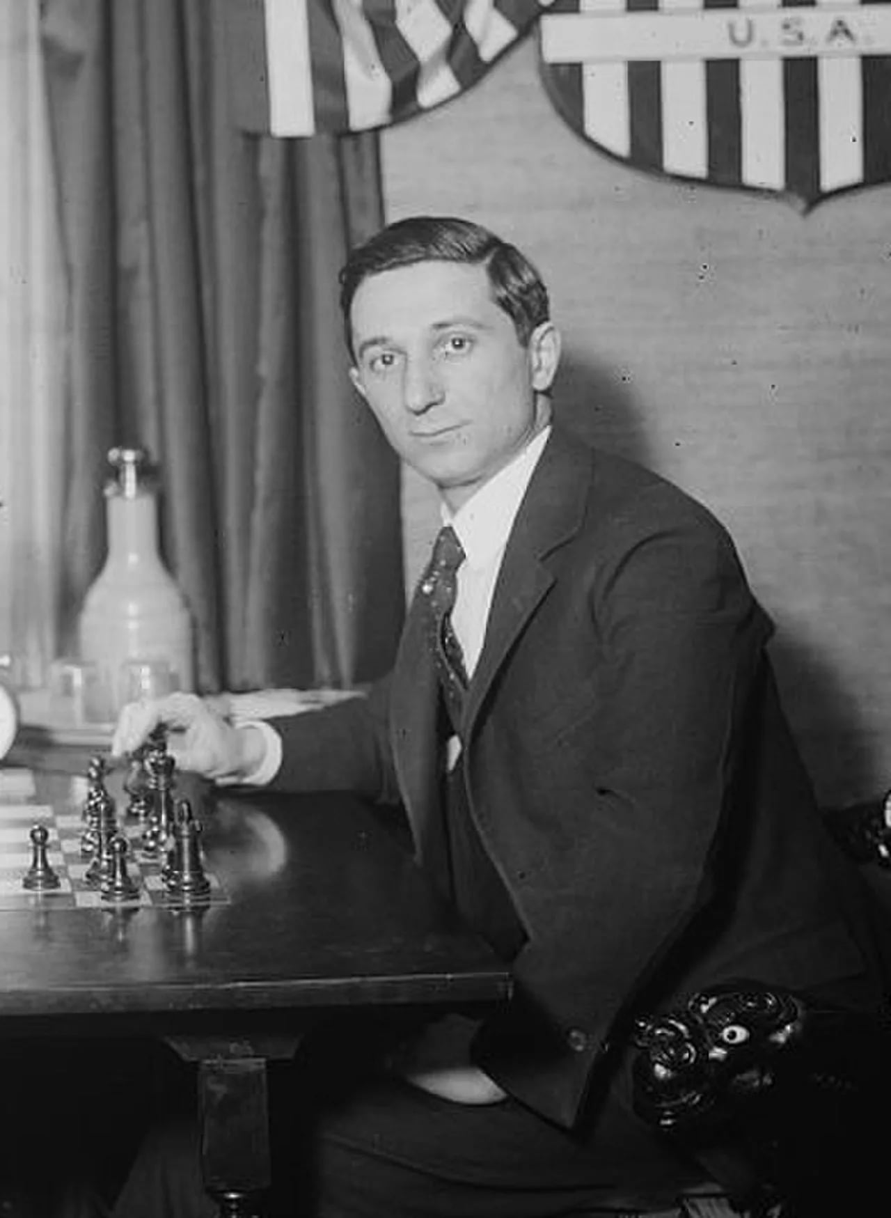 Porträt von Edward Lasker (1885–1981) – Gedenkseite