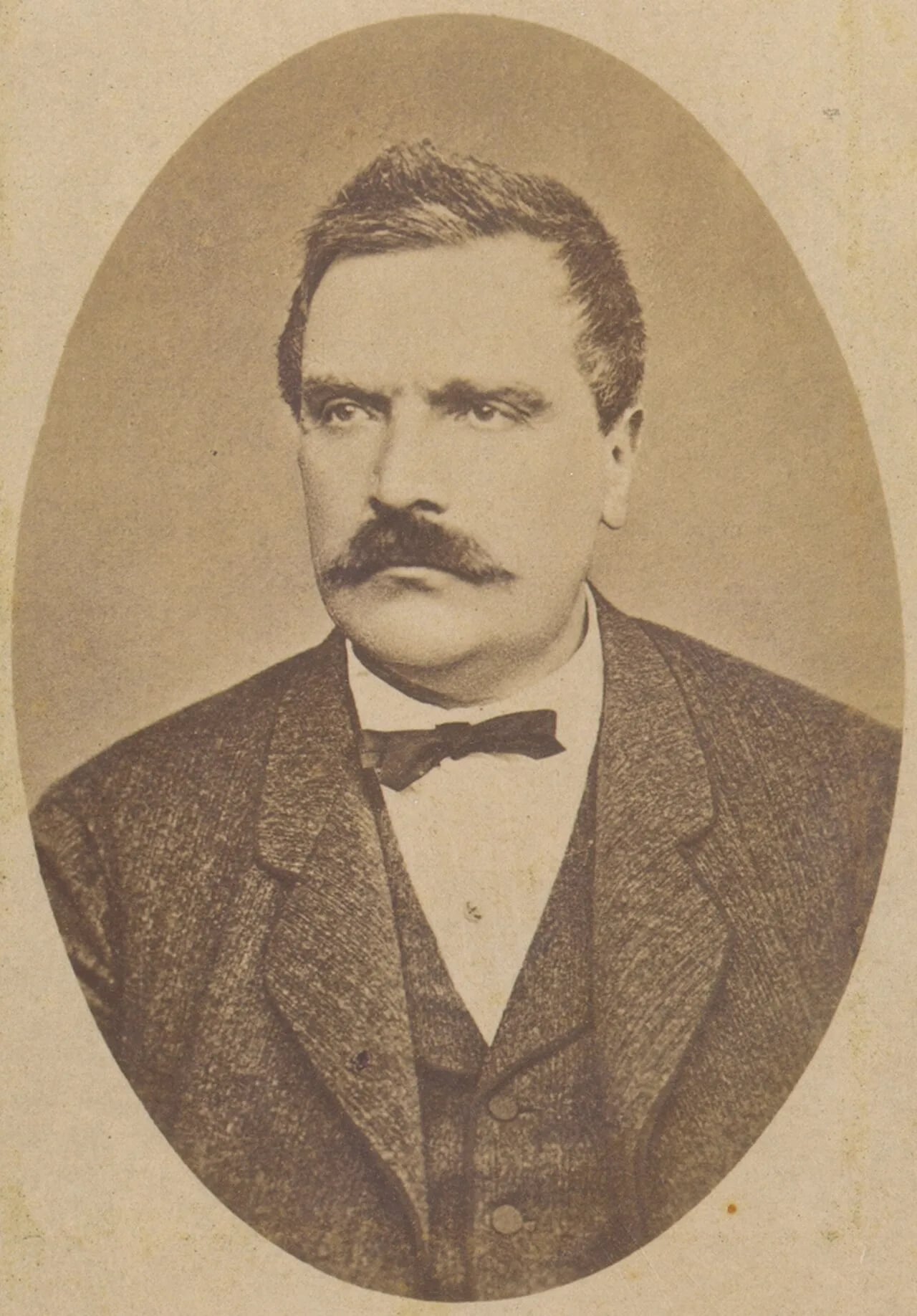 Porträt von Matija Gerber (1818–1883) – Gedenkseite