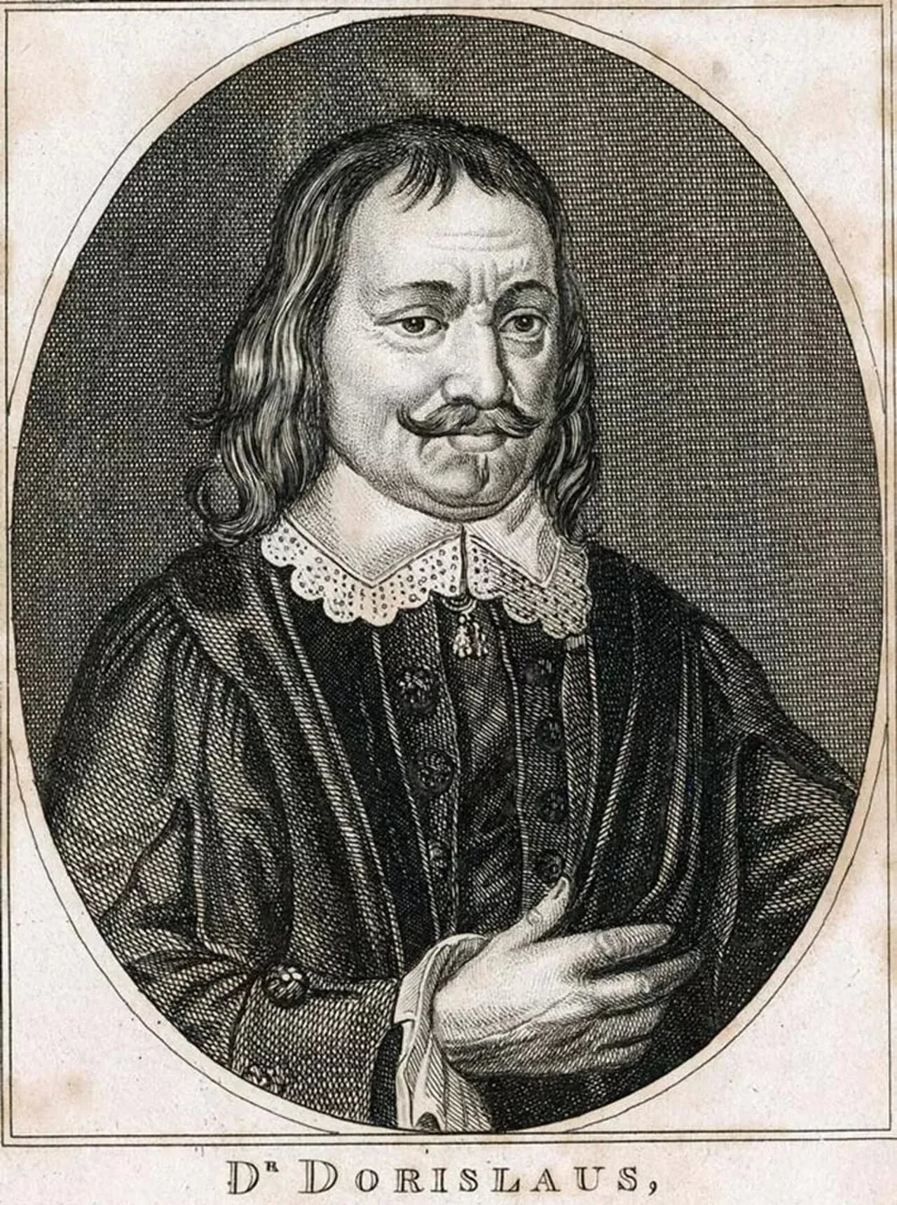 Portrait of Isaac Dorislaus (1595–1649) – memorial page