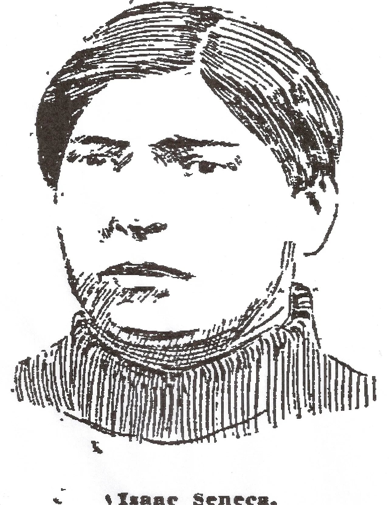 Portrait of Isaac Seneca (1874–1945) – memorial page