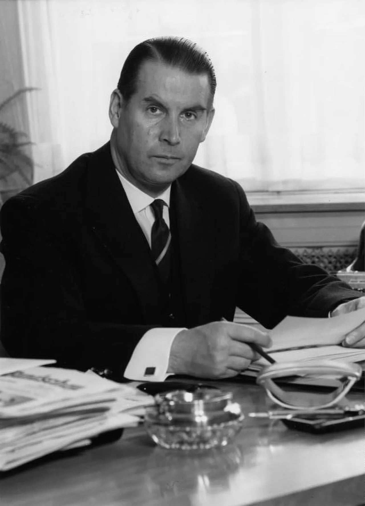 Porträt von Gerhard Schröder (1910–1989) – Gedenkseite