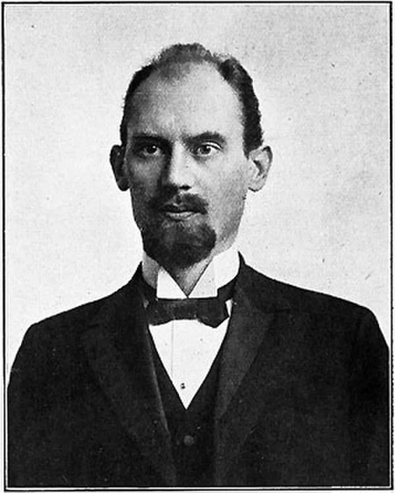 Porträt von Algot Rosberg (1886–1939) – Gedenkseite