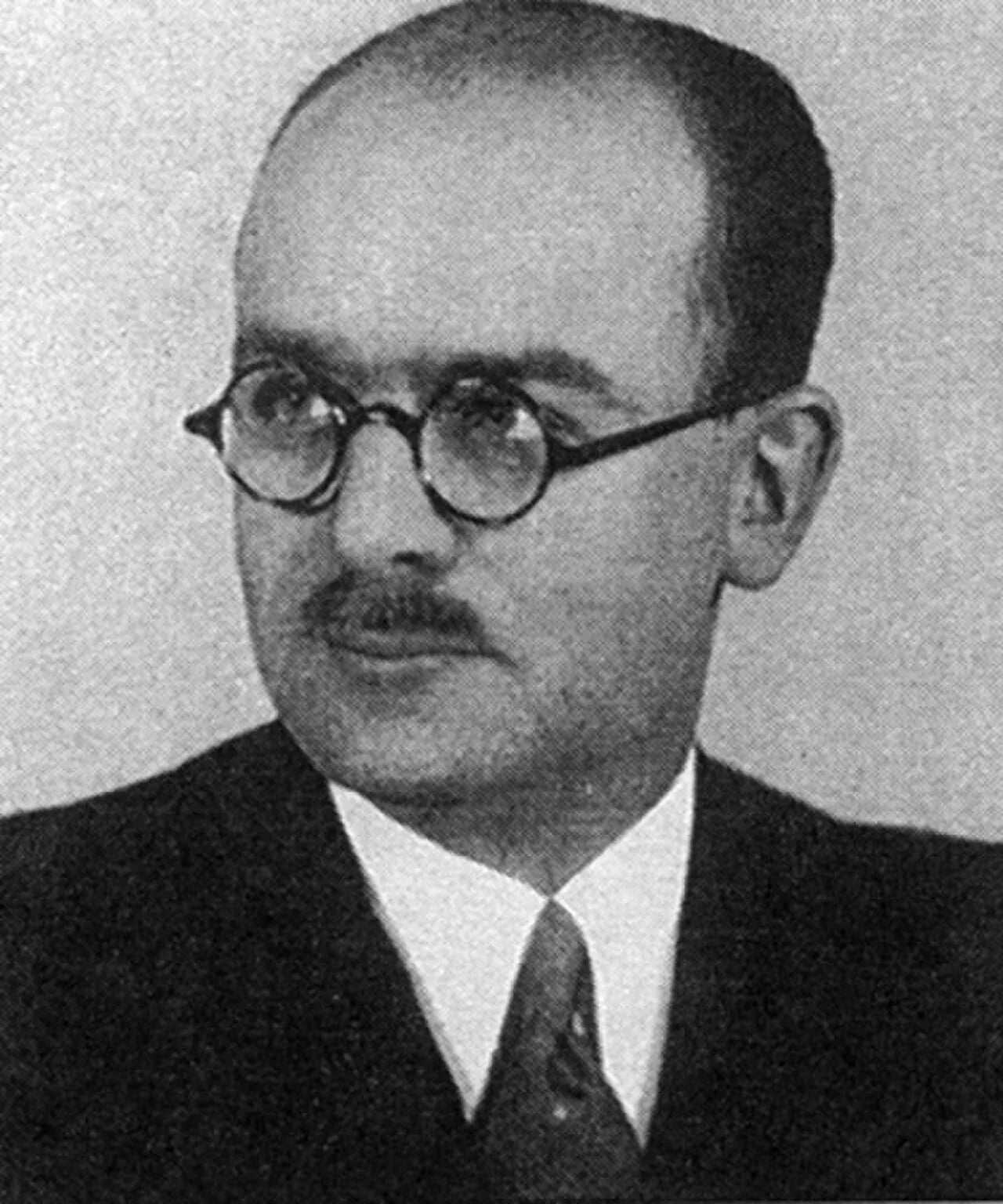 Porträt von Andrzej Rieger (1906–1940) – Gedenkseite