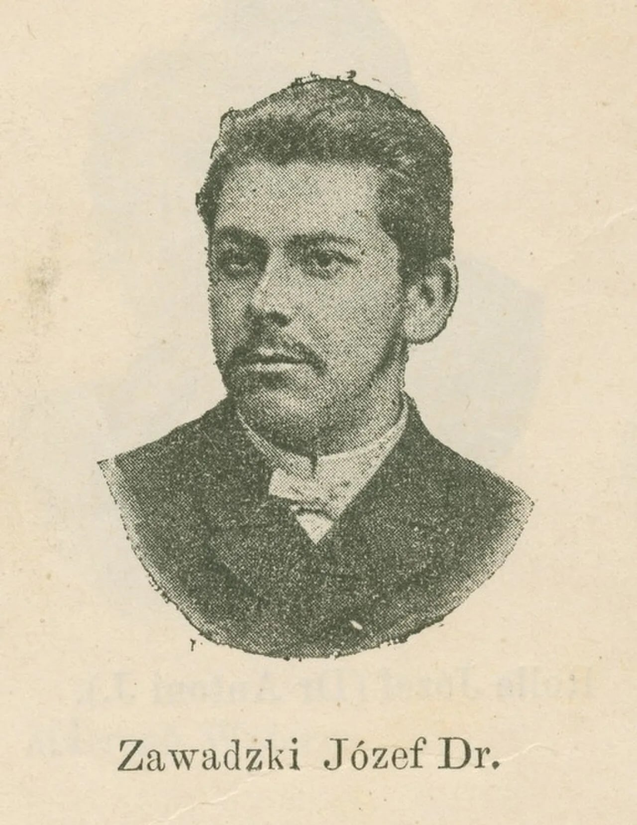 Porträt von Józef Zawadzki (1865–1937) – Gedenkseite
