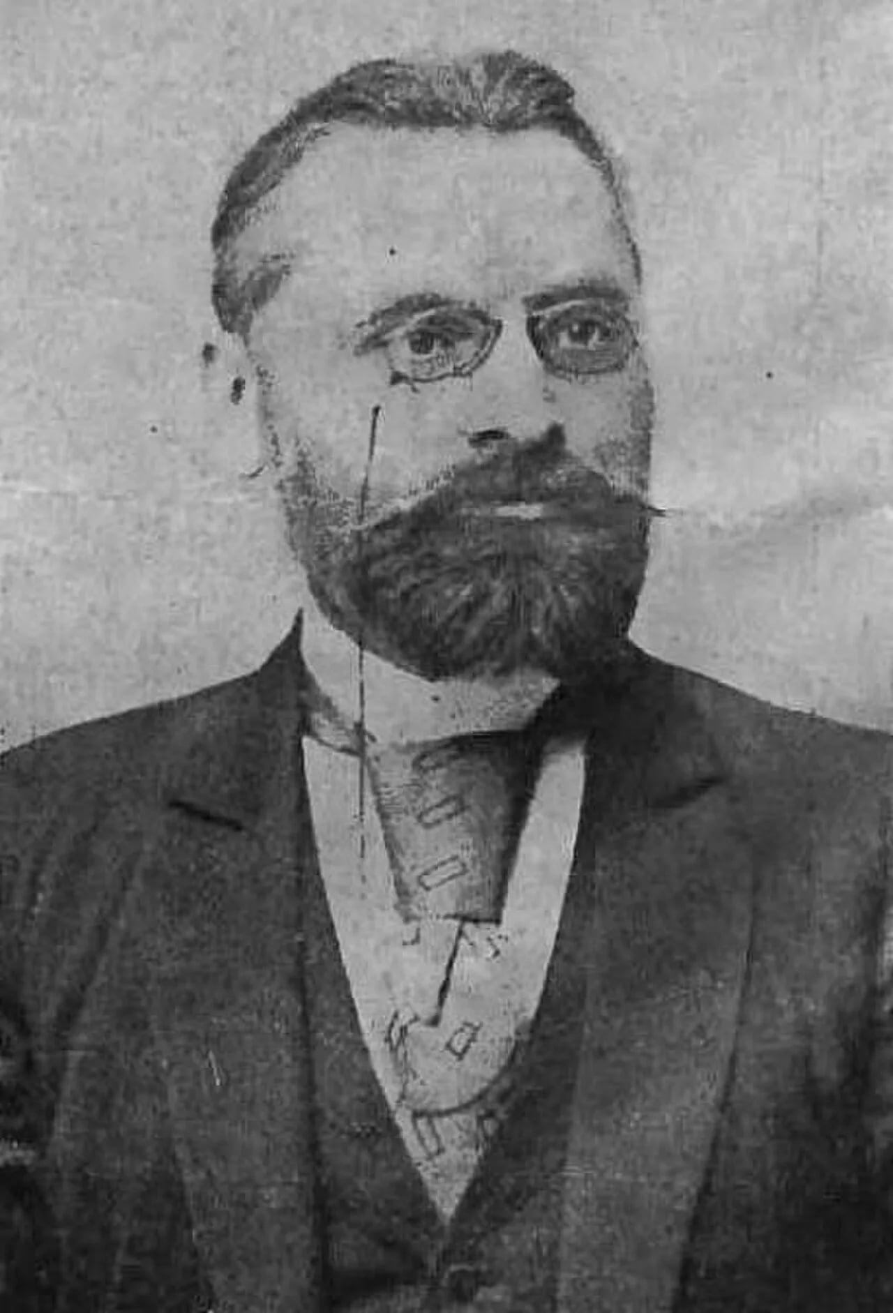 Porträt von Adam Doboszyński (1852–1929) – Gedenkseite