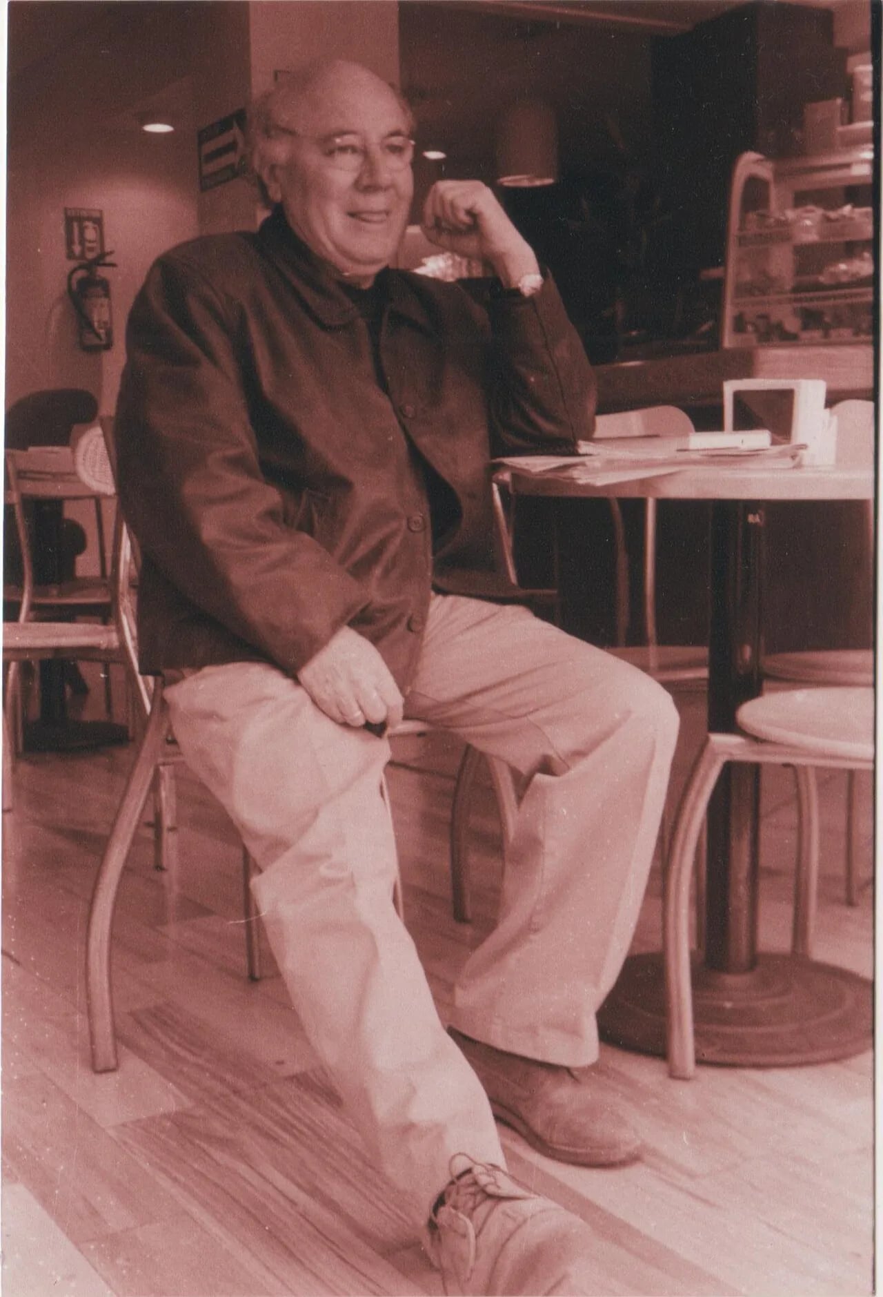 Porträt von Federico Campbell (1941–2014) – Gedenkseite