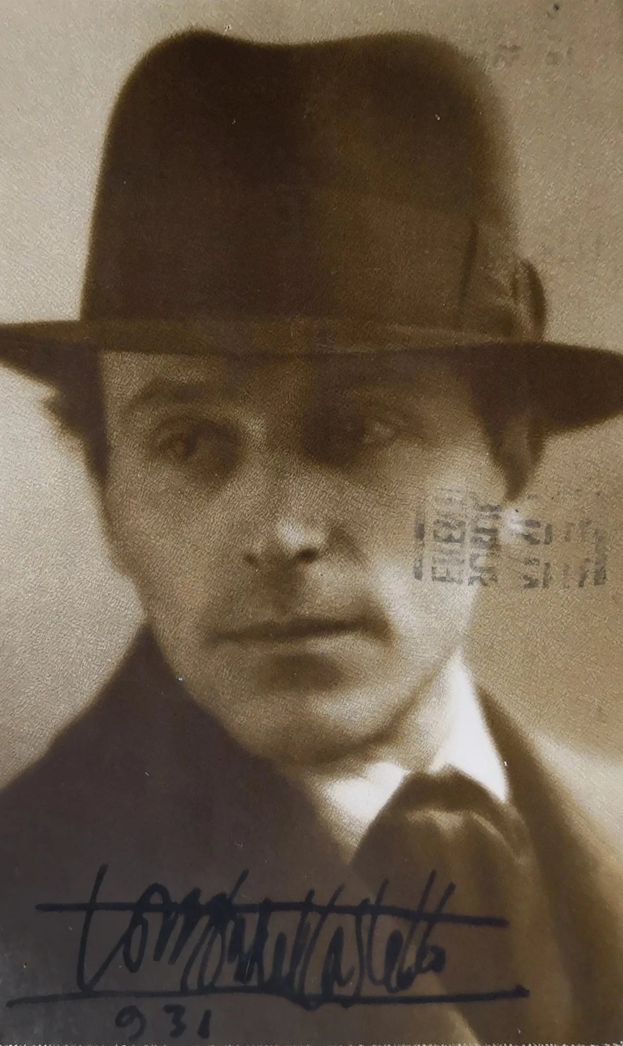 Portrait of Cleto Tomba (1898–1987) – memorial page