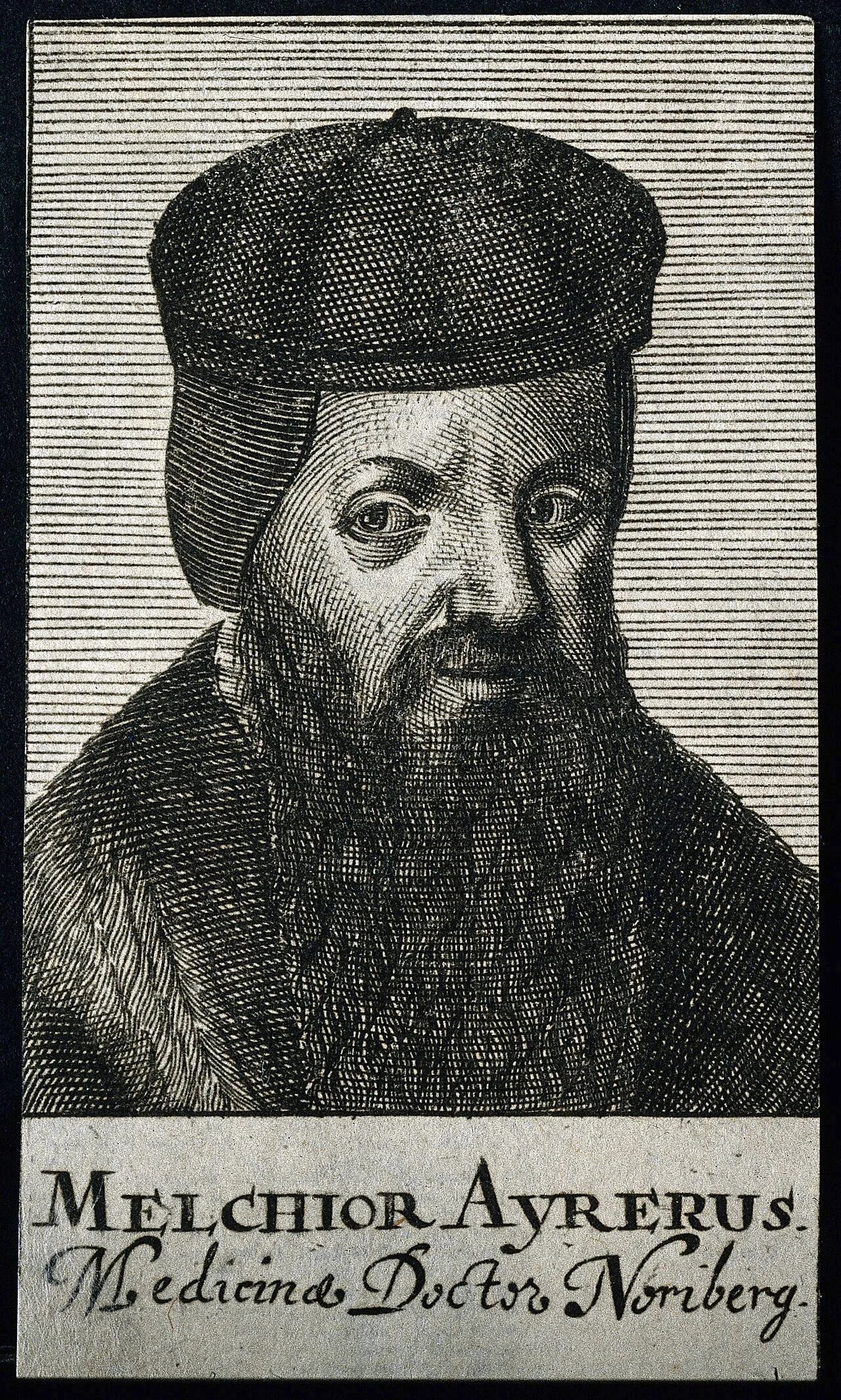 Porträt von Melchior Ayrer (1520–1579) – Gedenkseite