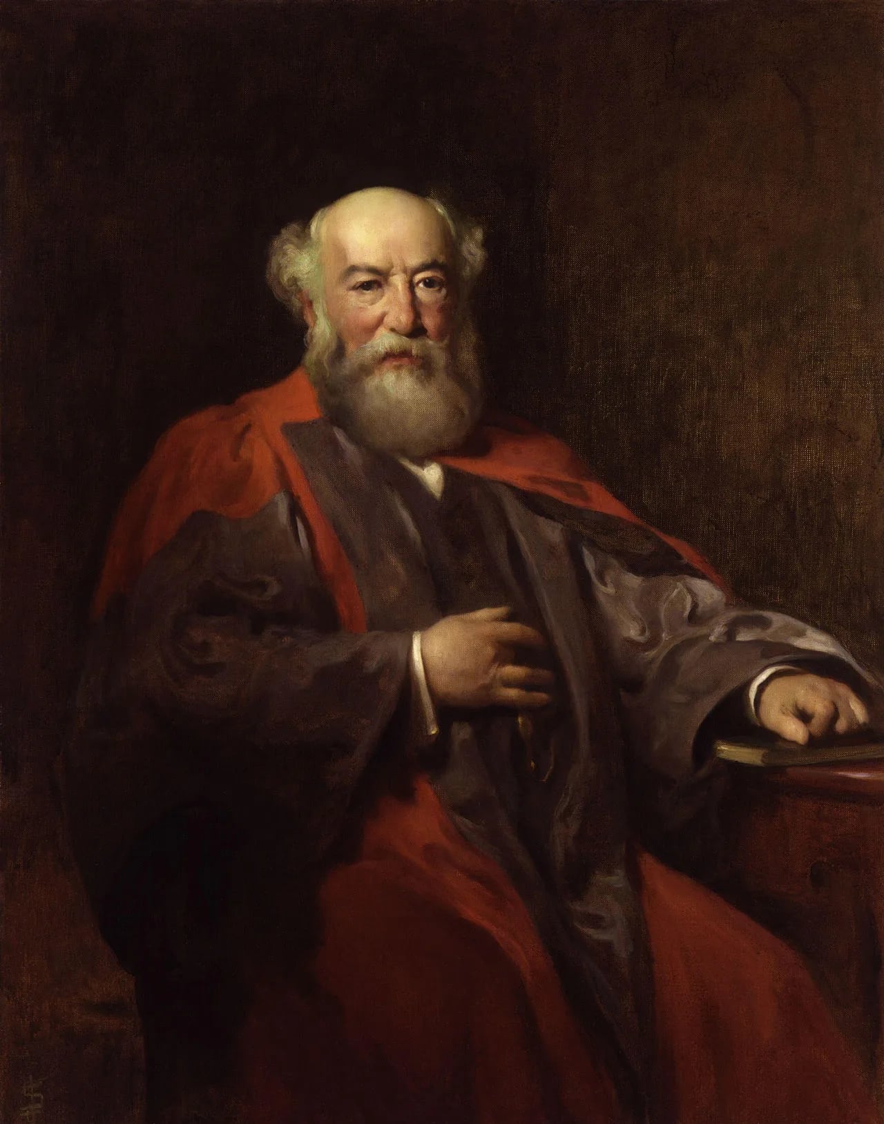 Porträt von Ludwig Mond (1839–1909) – Gedenkseite