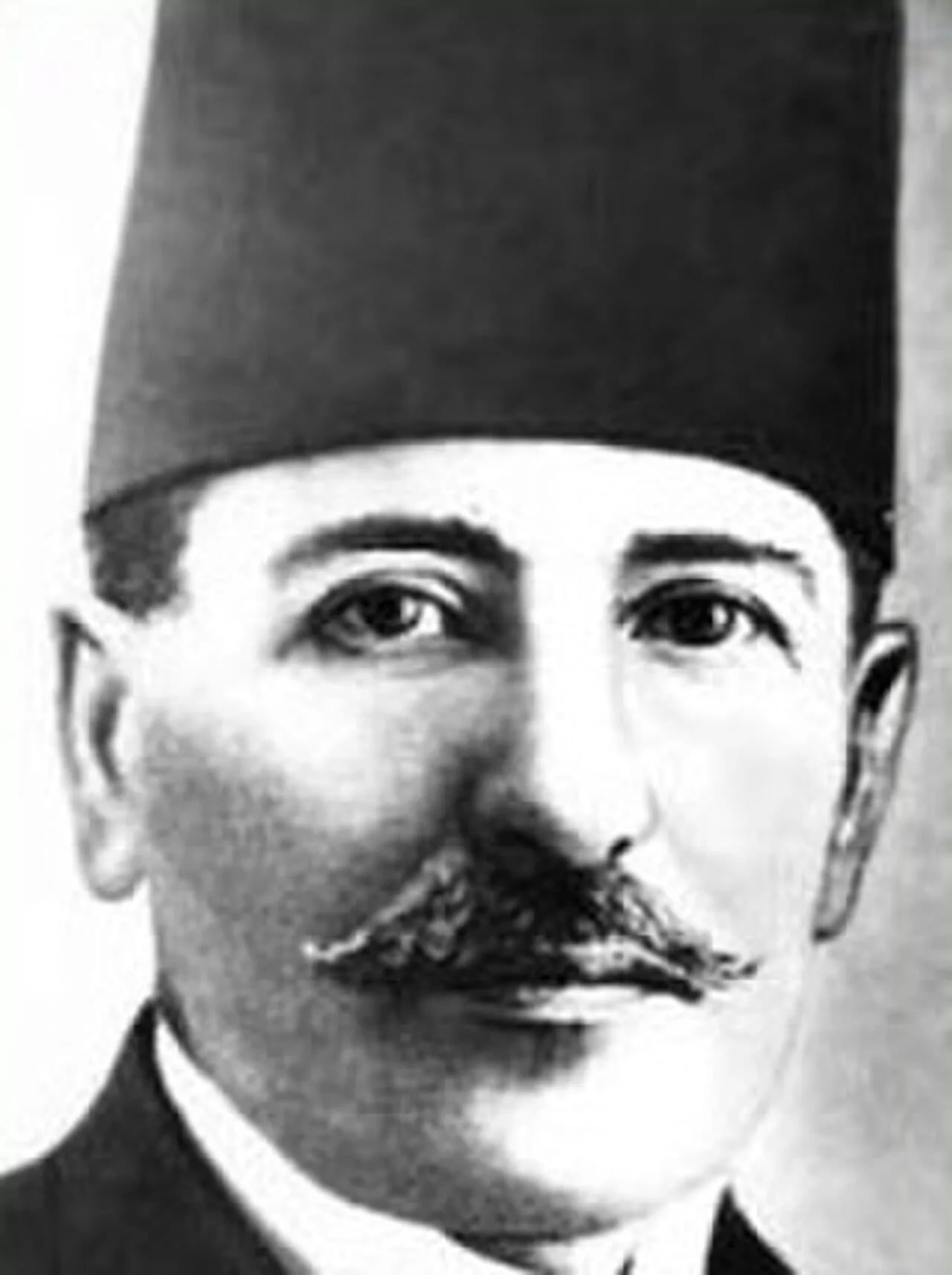 Porträt von Ismail Fazil Pasha (1856–1921) – Gedenkseite
