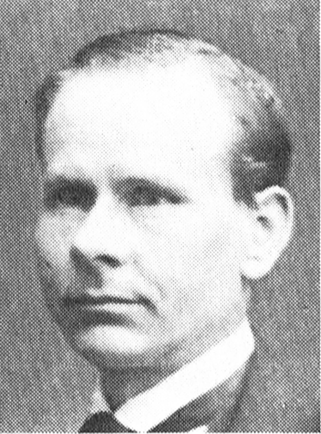 Porträt von August Rydberg (1824–1885) – Gedenkseite