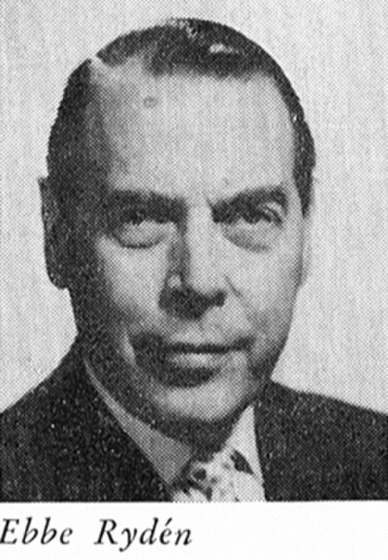Porträt von Ebbe Rydén (1907–1987) – Gedenkseite