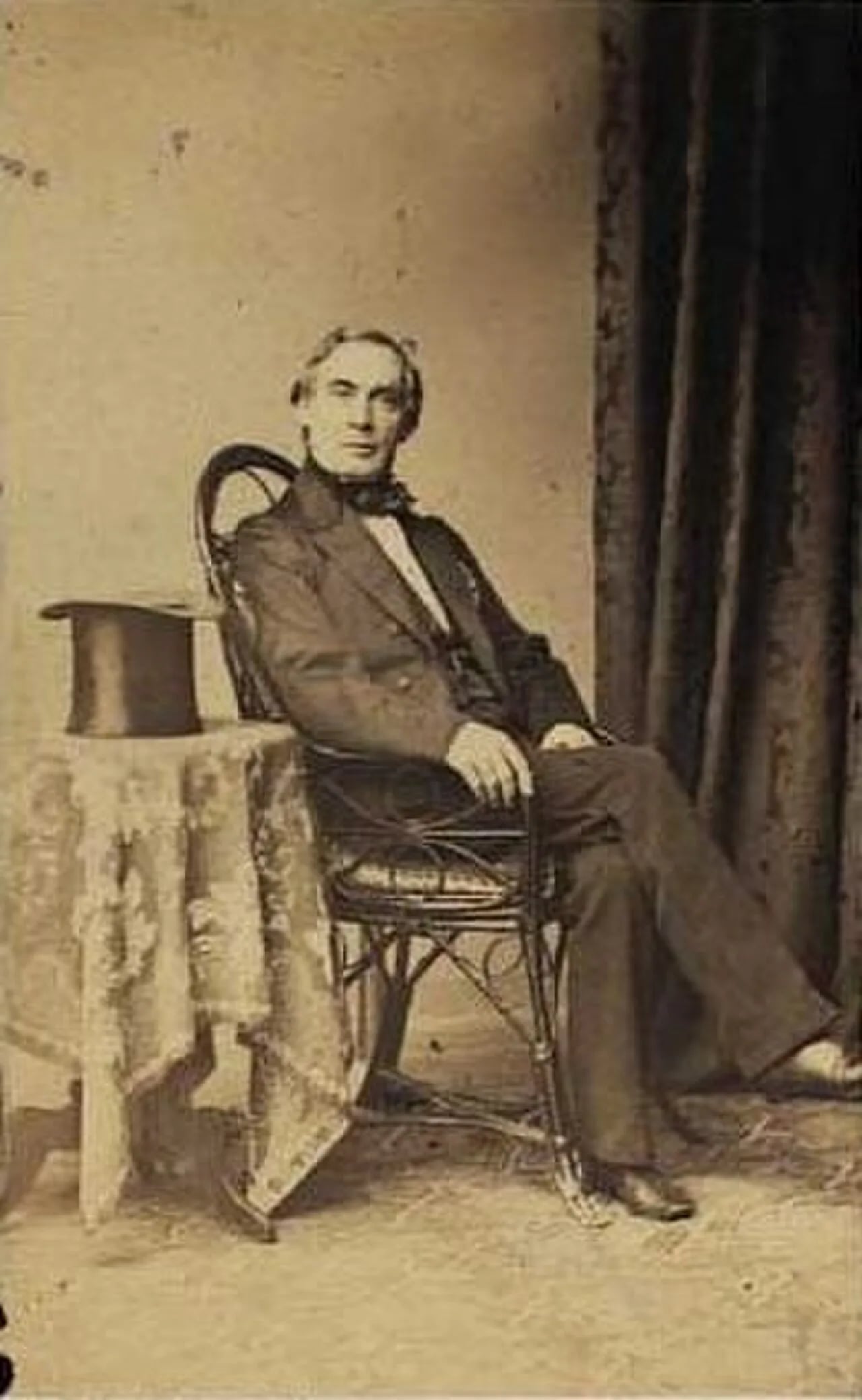 Portrait of Harald Raasløff (1810–1893) – memorial page