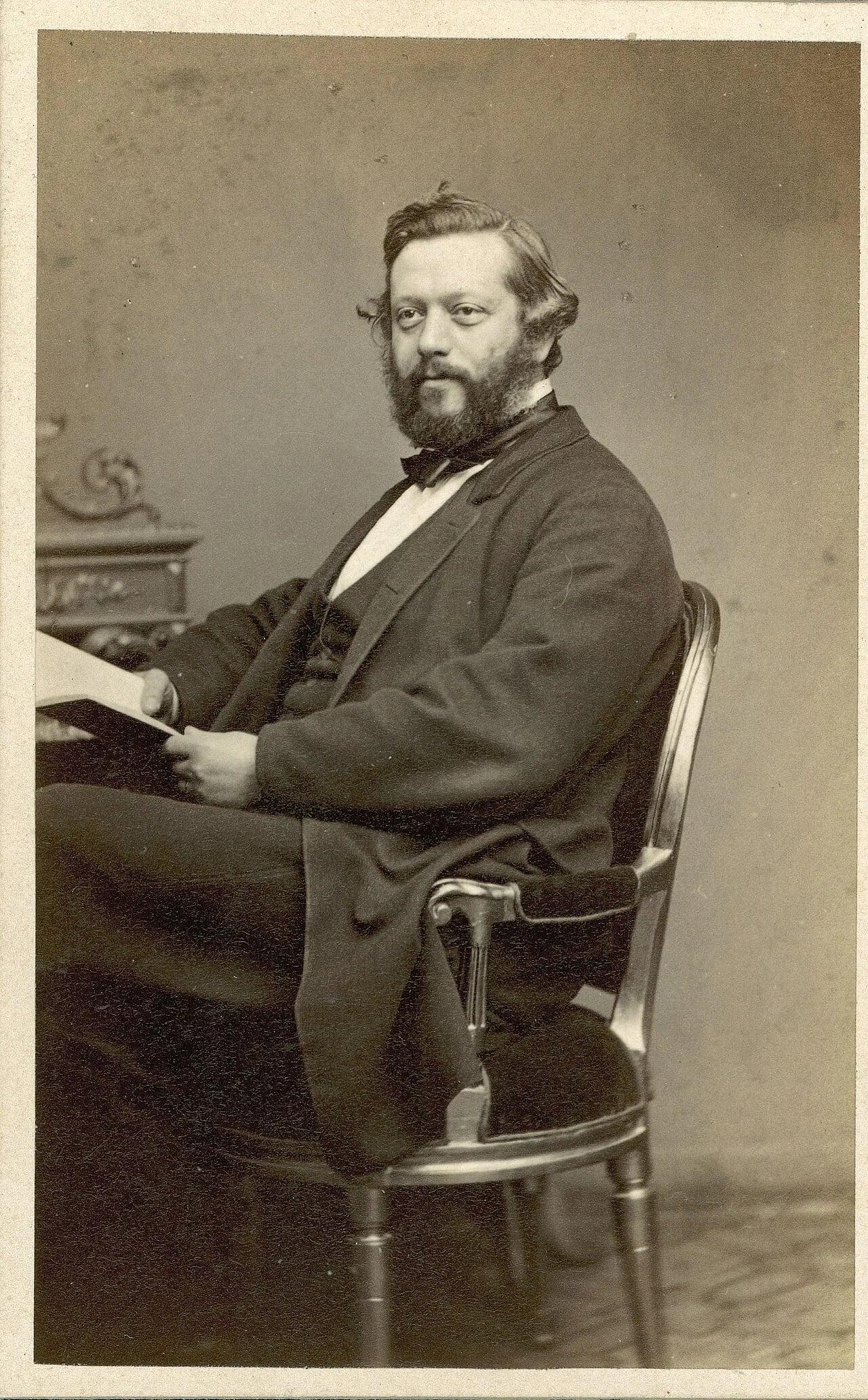 Portrait of Israel B. Melchior (1827–1893) – memorial page