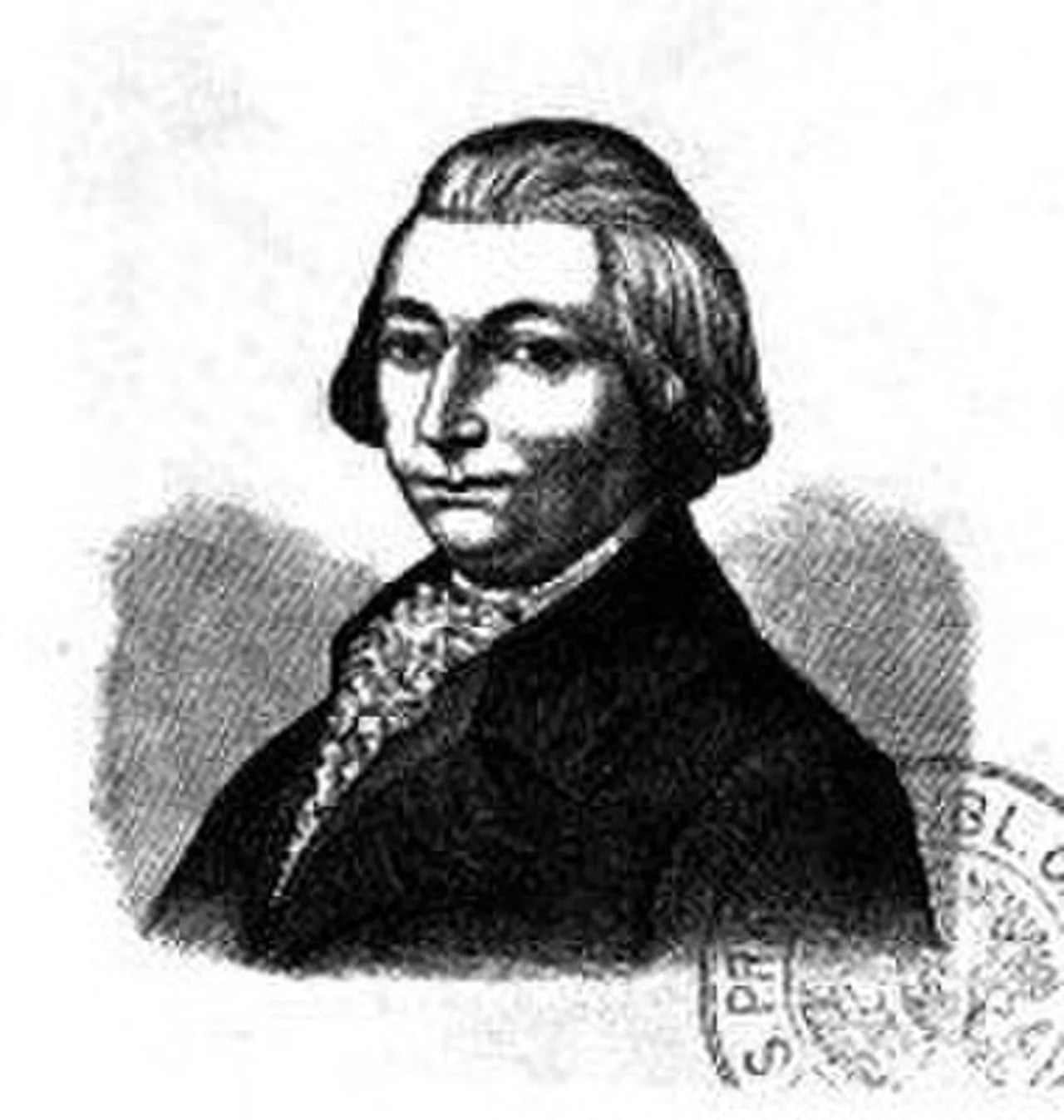 Porträt von Antonín Strnad (1746–1799) – Gedenkseite