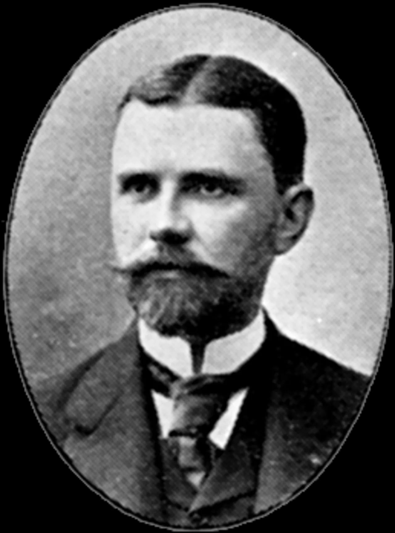 Porträt von Robert Sager (1850–1919) – Gedenkseite