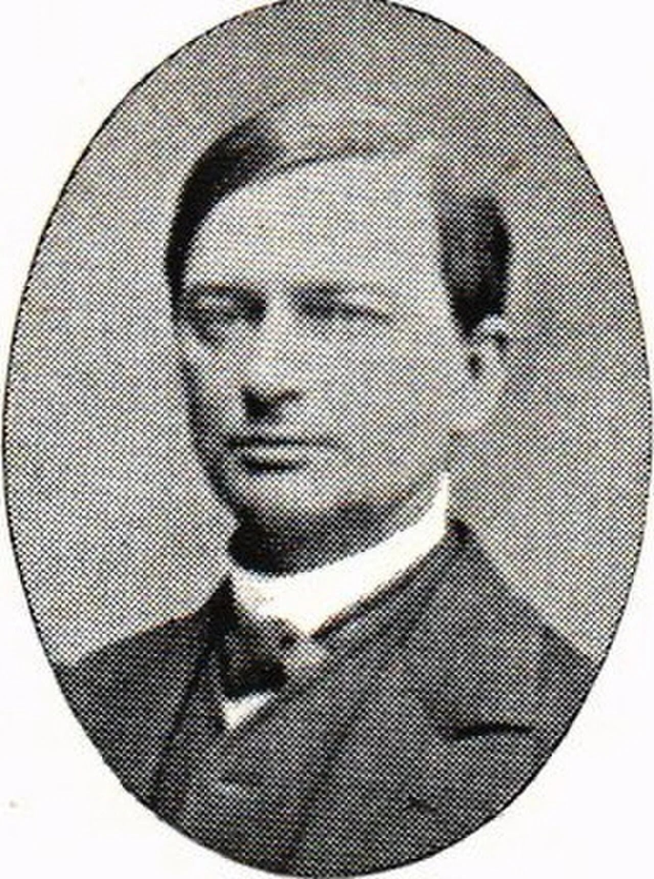 Porträt von Christoffer Sahlin (1822–1913) – Gedenkseite