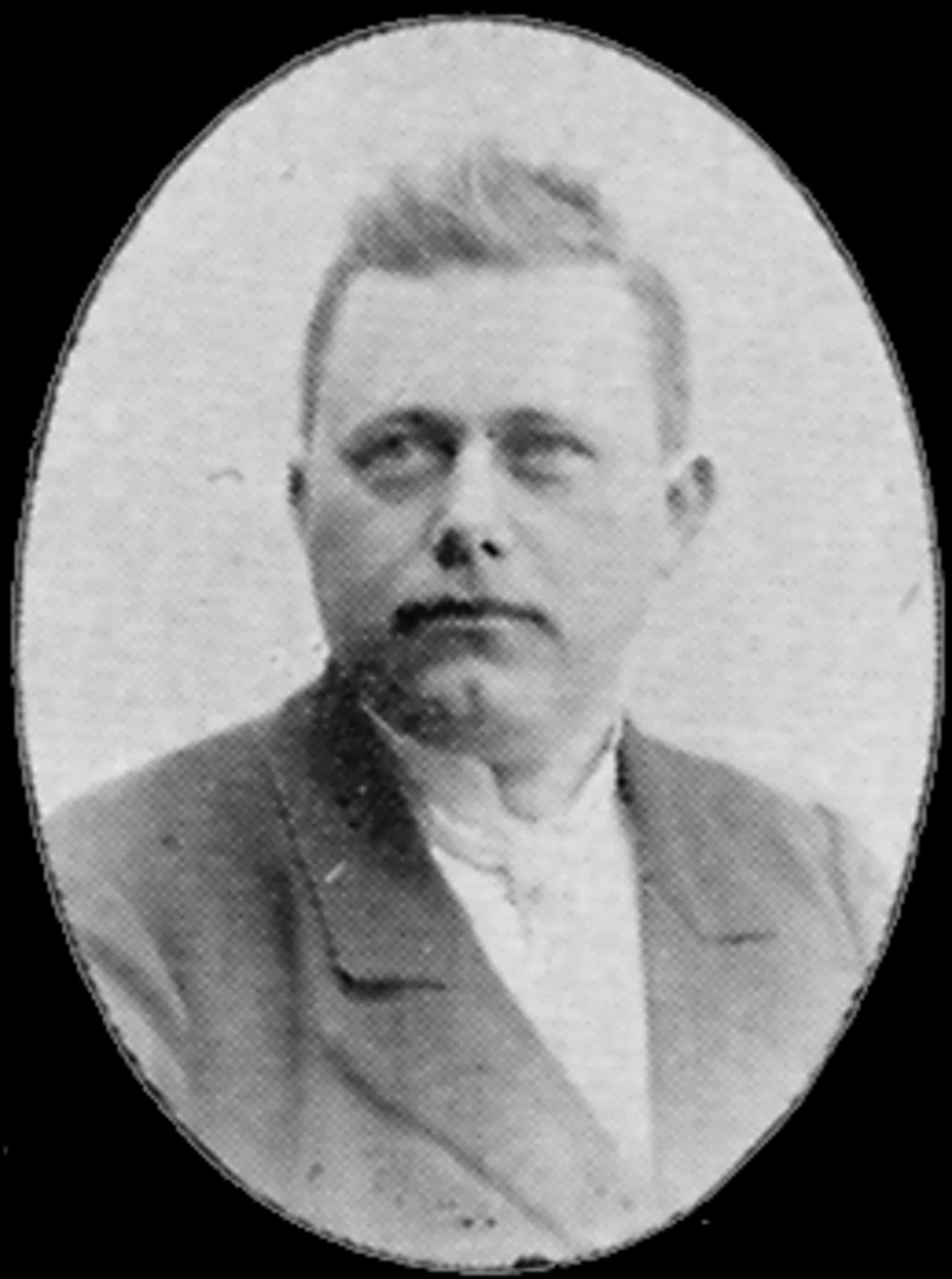 Porträt von Bror Sahlström (1869–1915) – Gedenkseite